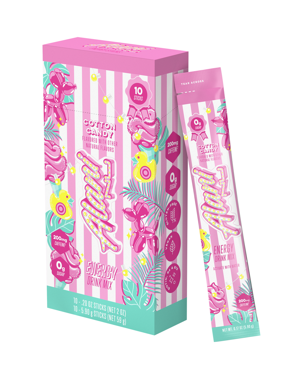 Energy Sticks - Cotton Candy #031AN