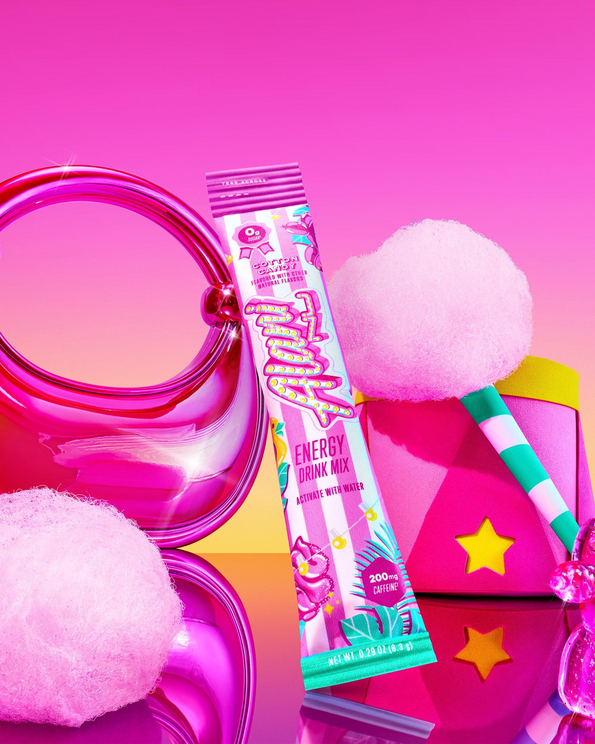 Energy Sticks - Cotton Candy #031AN