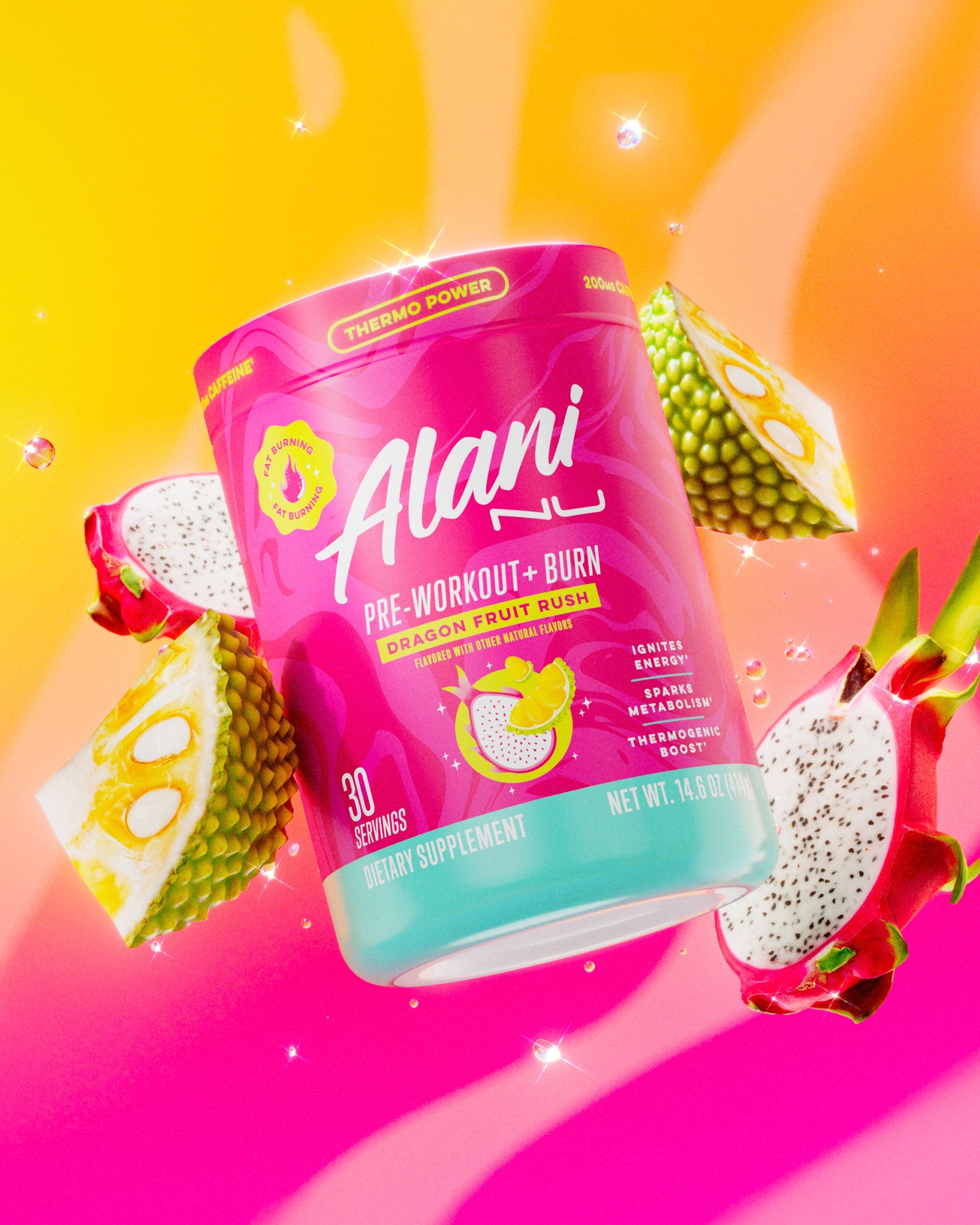 Pre-Workout+ Burn - Dragon Fruit Rush #047TC