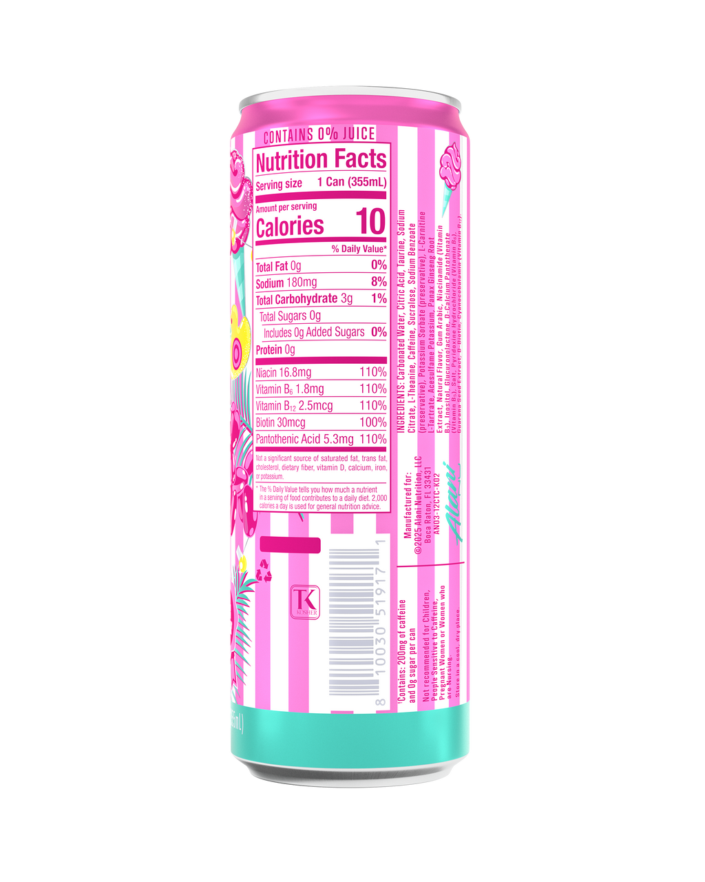 Energy Drink - Cotton Candy #011F5
