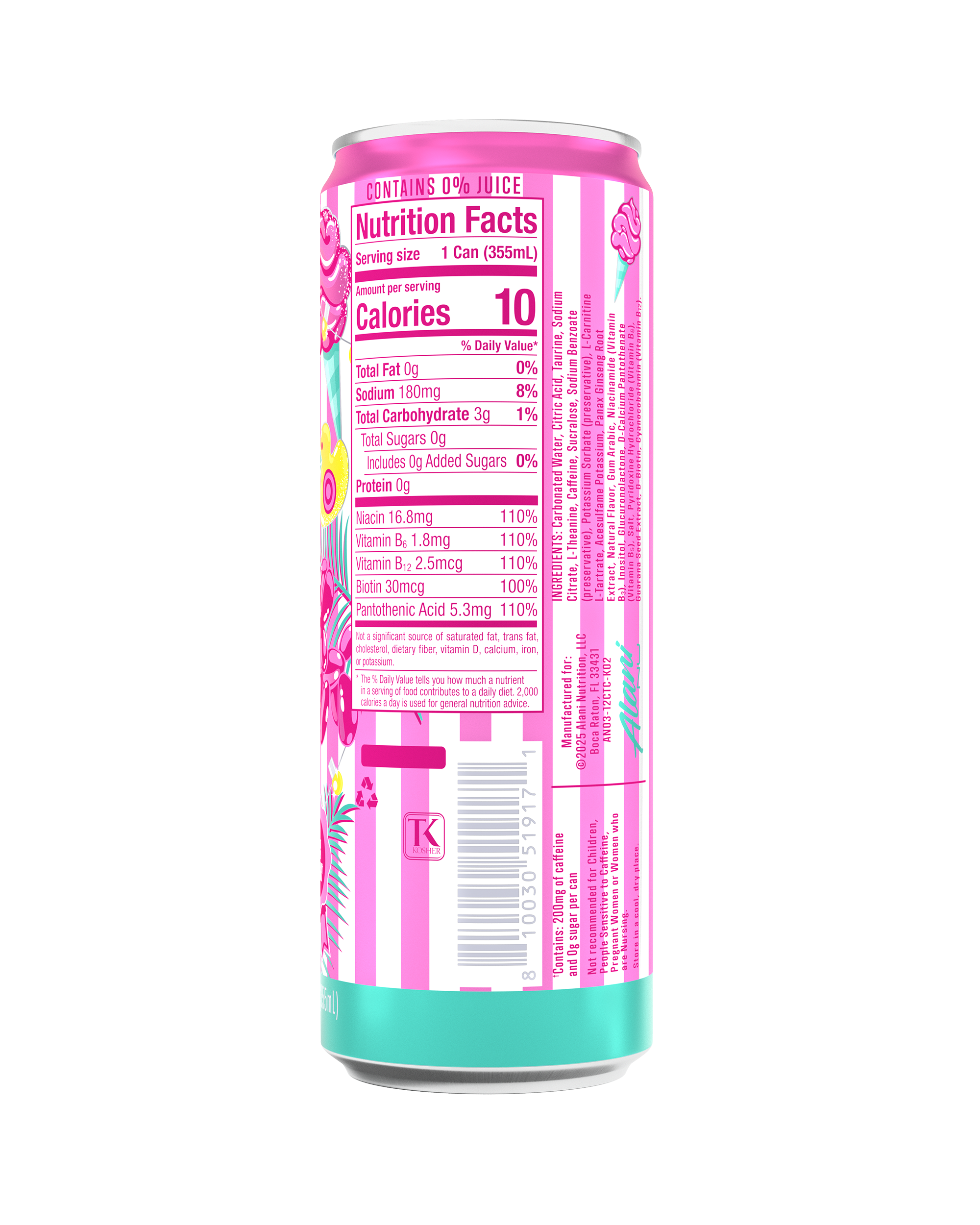 Energy Drink - Cotton Candy #011F5