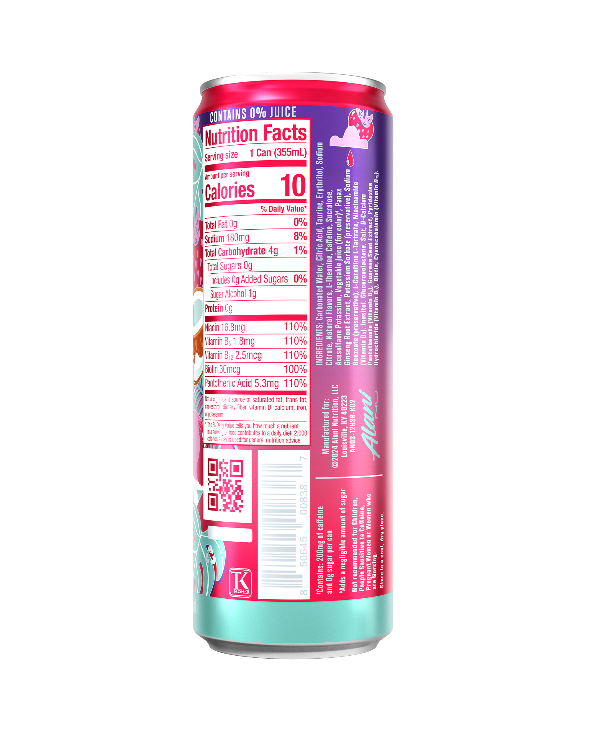 Energy Drink - Hawaiian Shaved Ice #0140Q