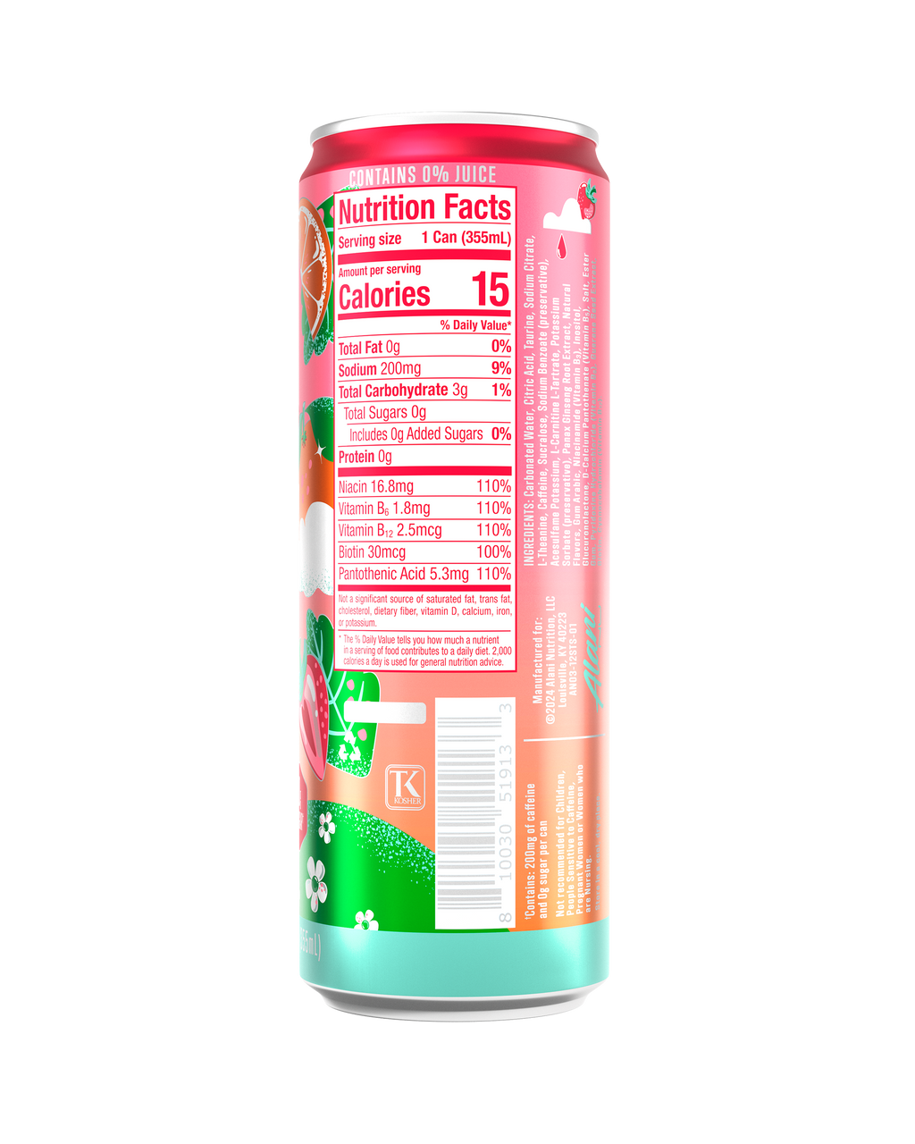 Energy Drink - Strawberry Sunrise #023FZ