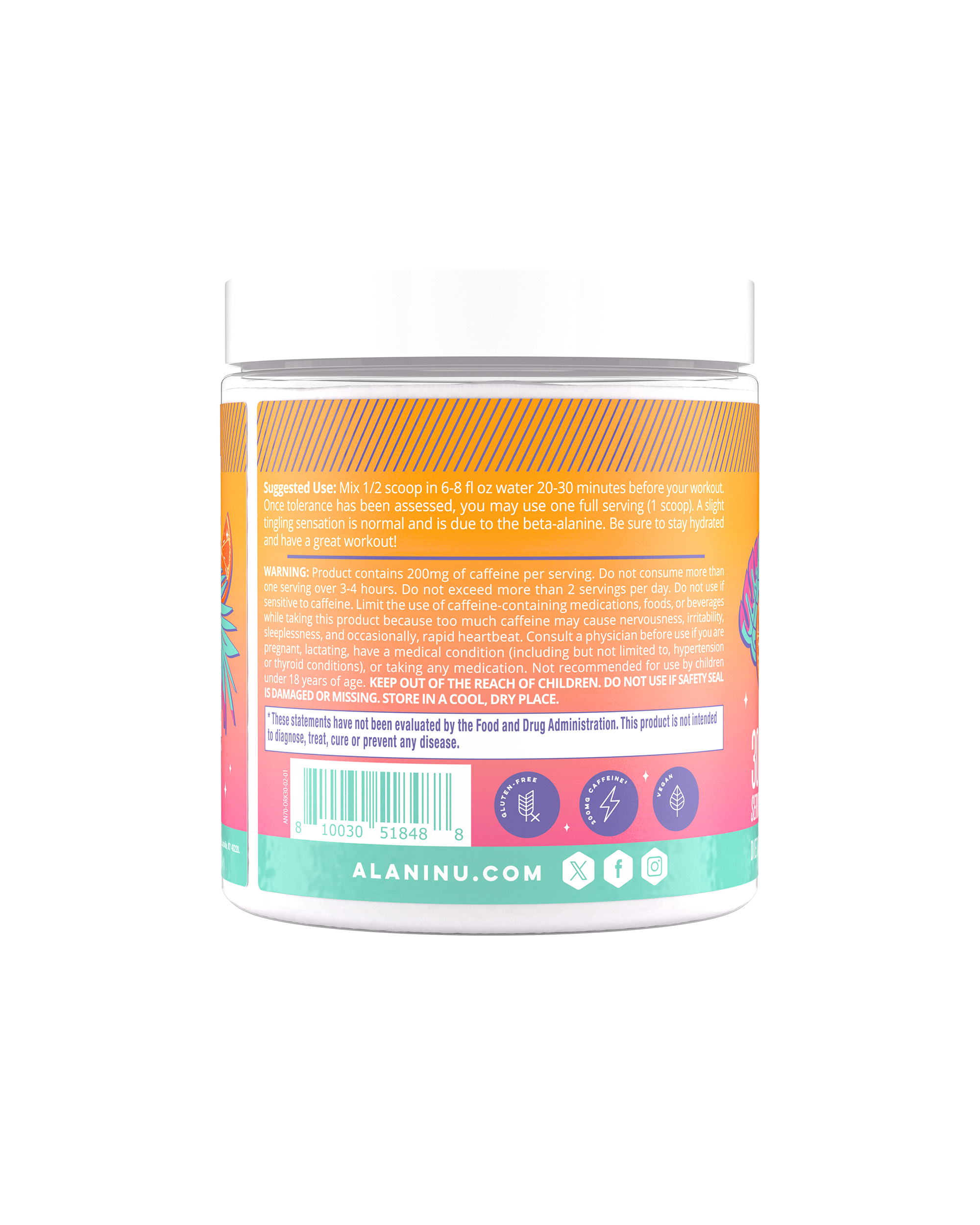Pre-Workout - Orange Kiss #054M0