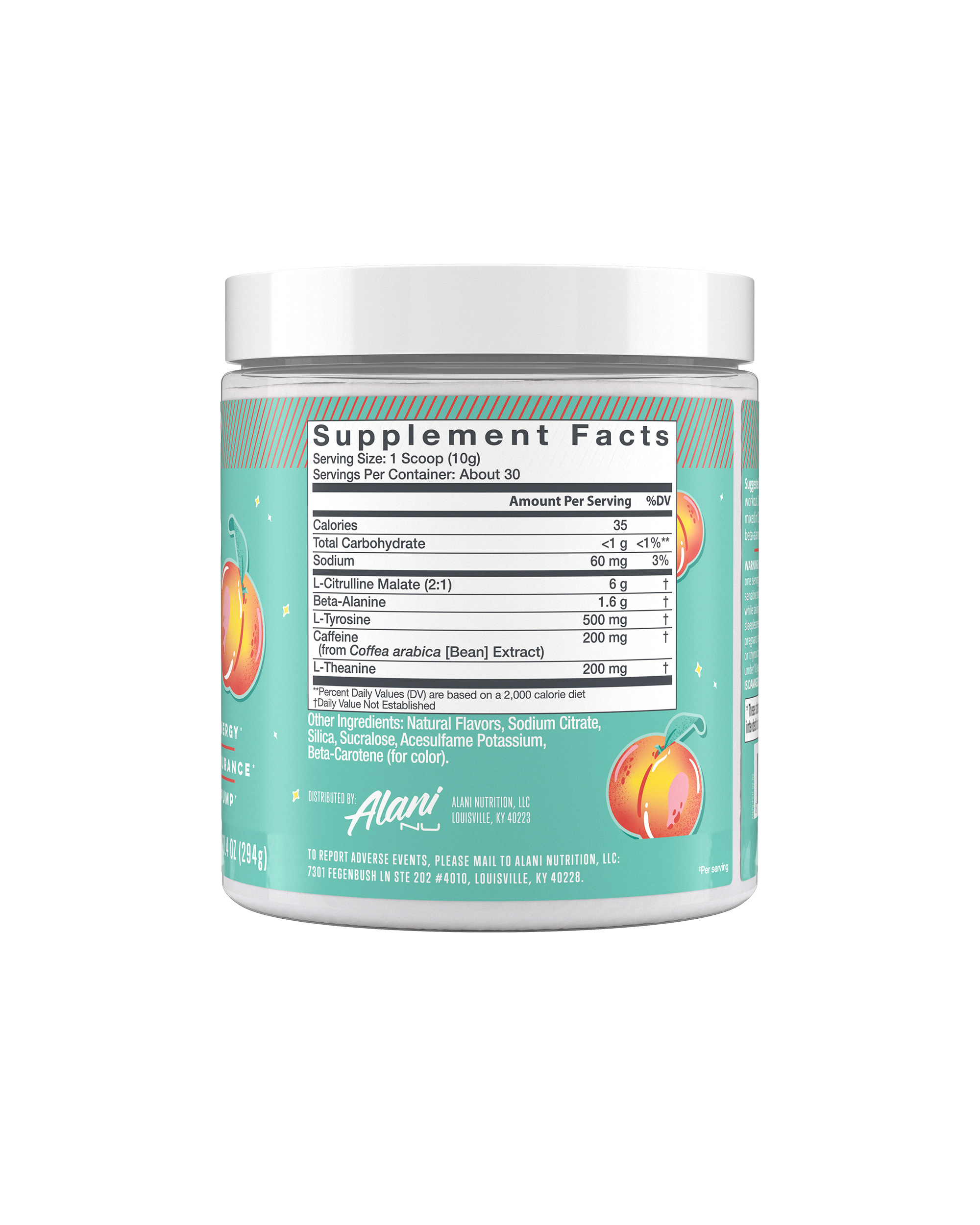 Pre-Workout - Juicy Peach #053C6