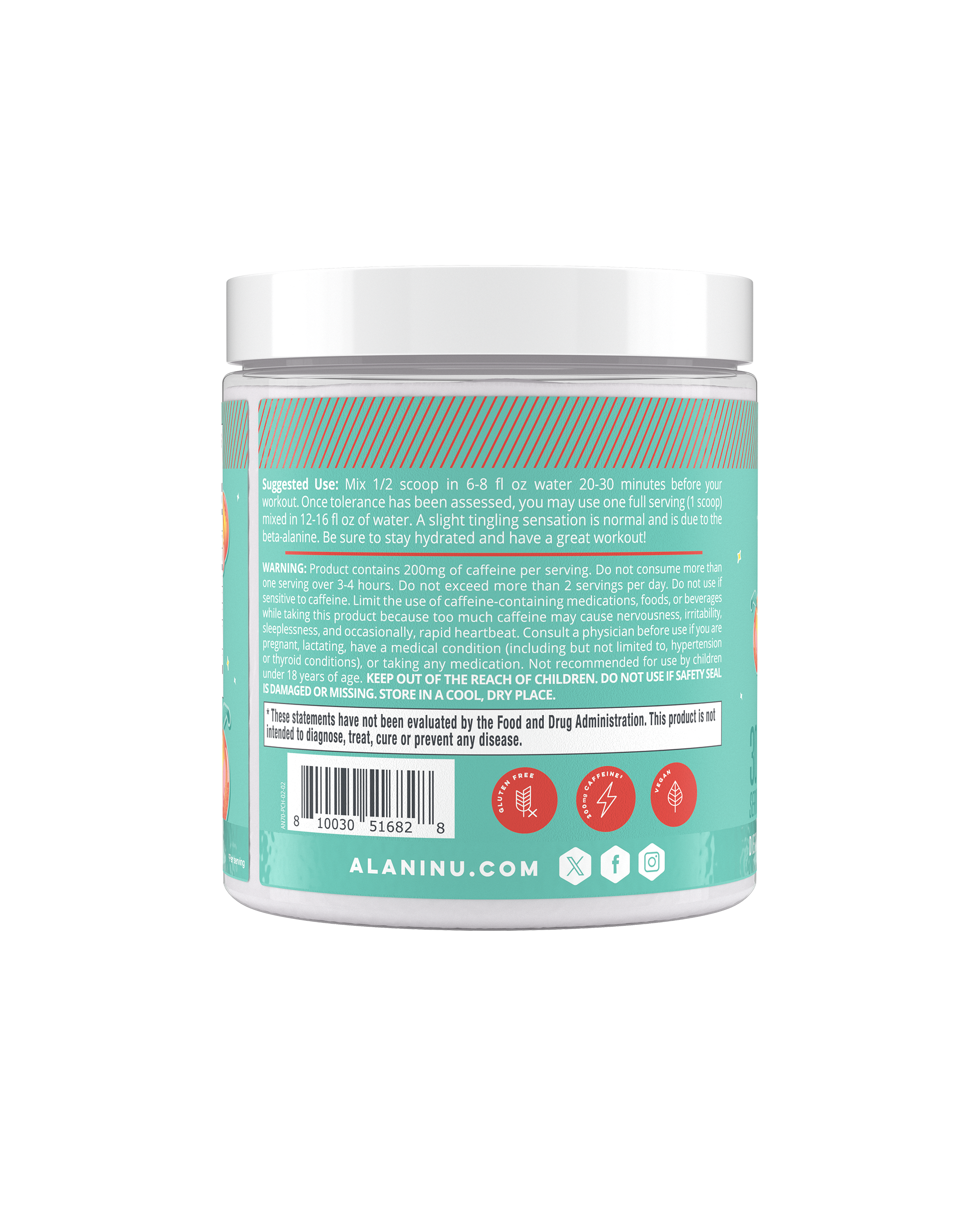 Pre-Workout - Juicy Peach #053C6