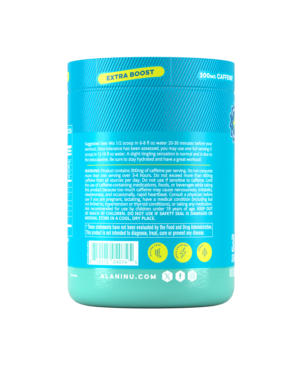 Pre-Workout+ - Blue Slush #056GB