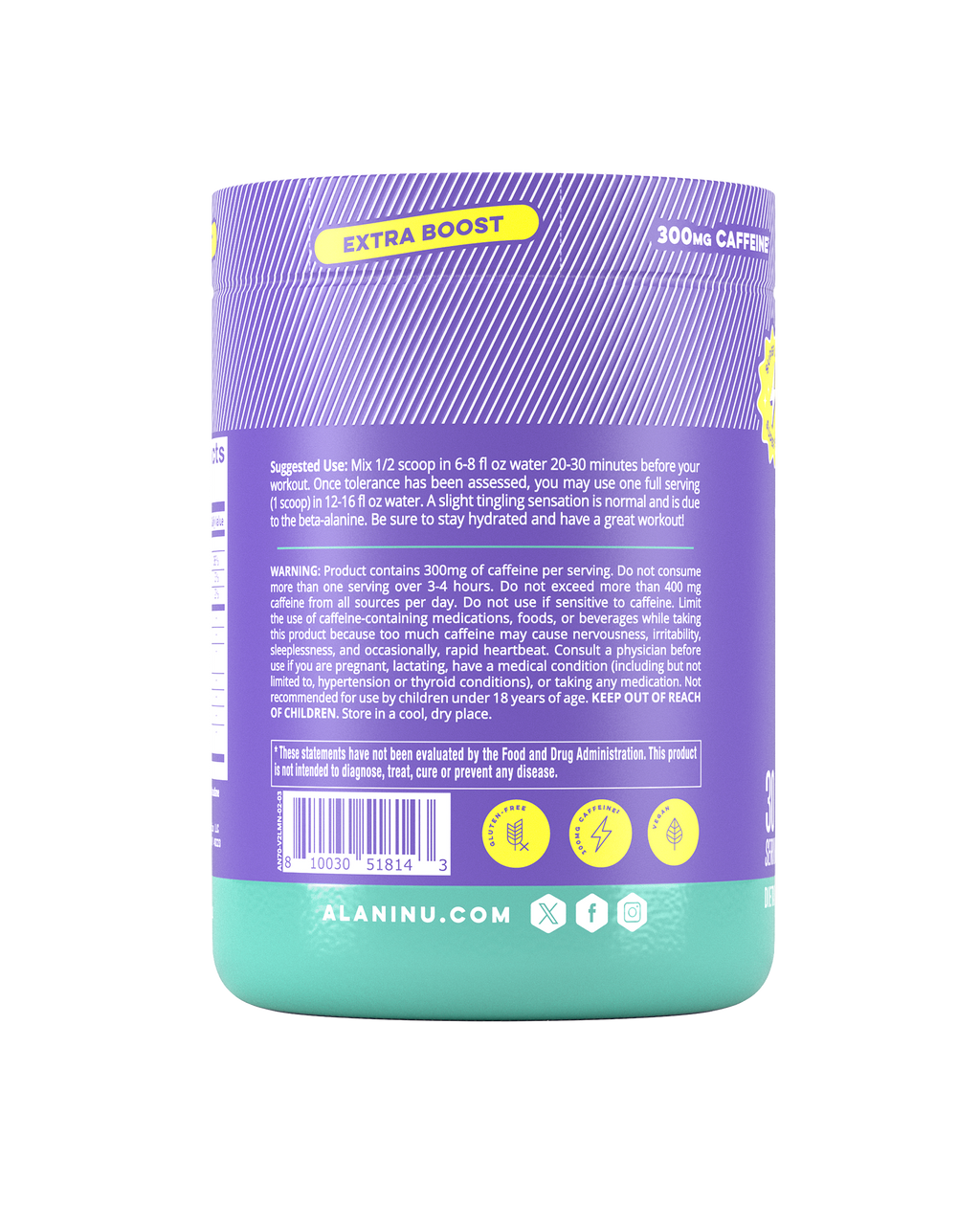 Pre-Workout+ - Frozen Lemonade #0584C
