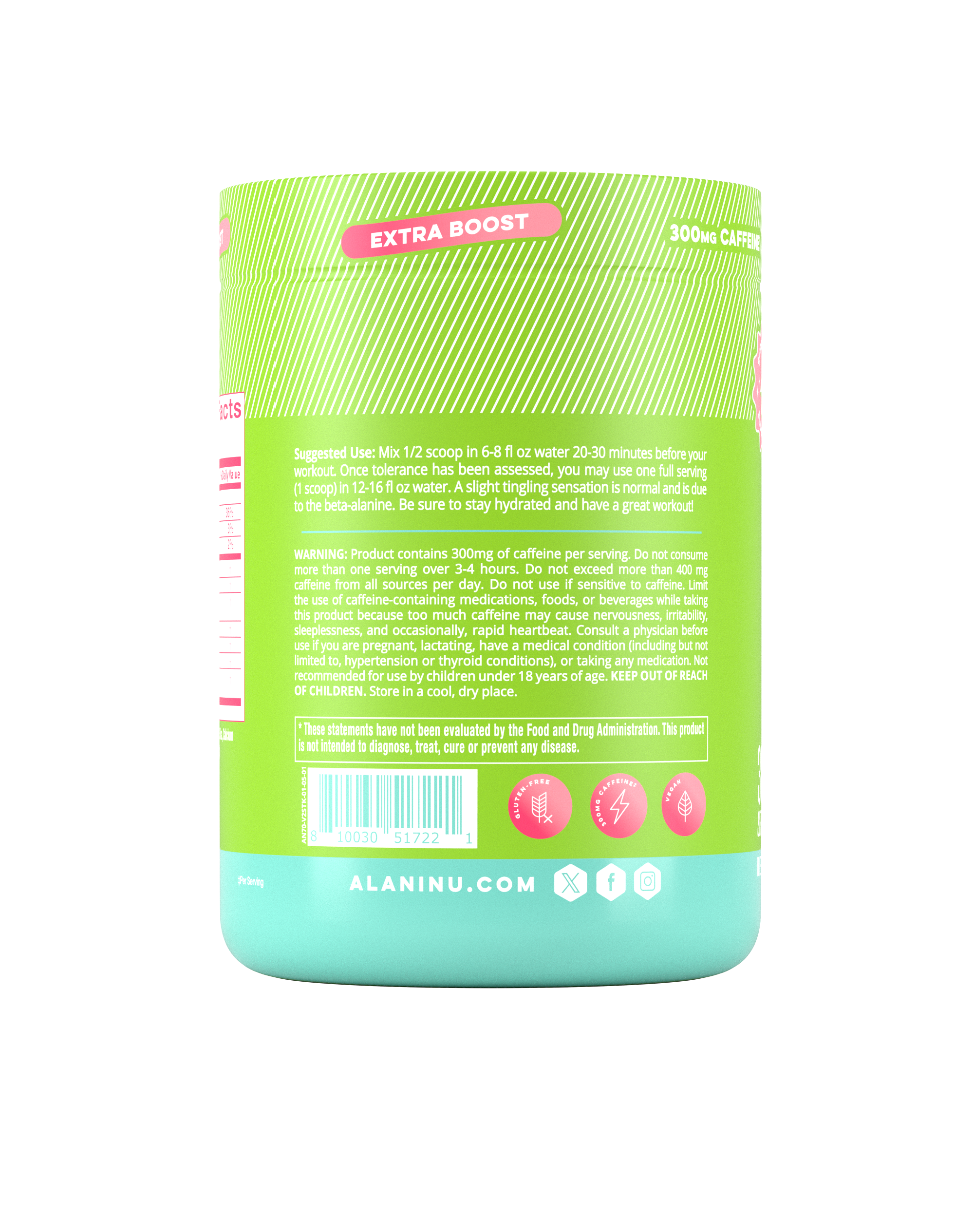 Pre-Workout+ - Kiwiberry #059RO