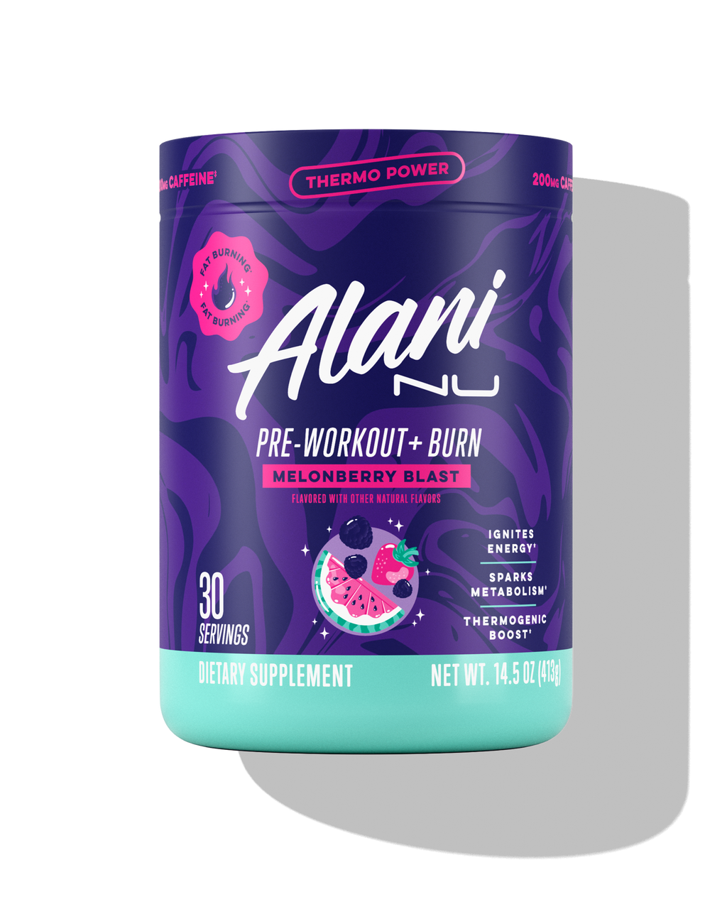 Pre-Workout+ Burn - Melonberry Blast #048PZ