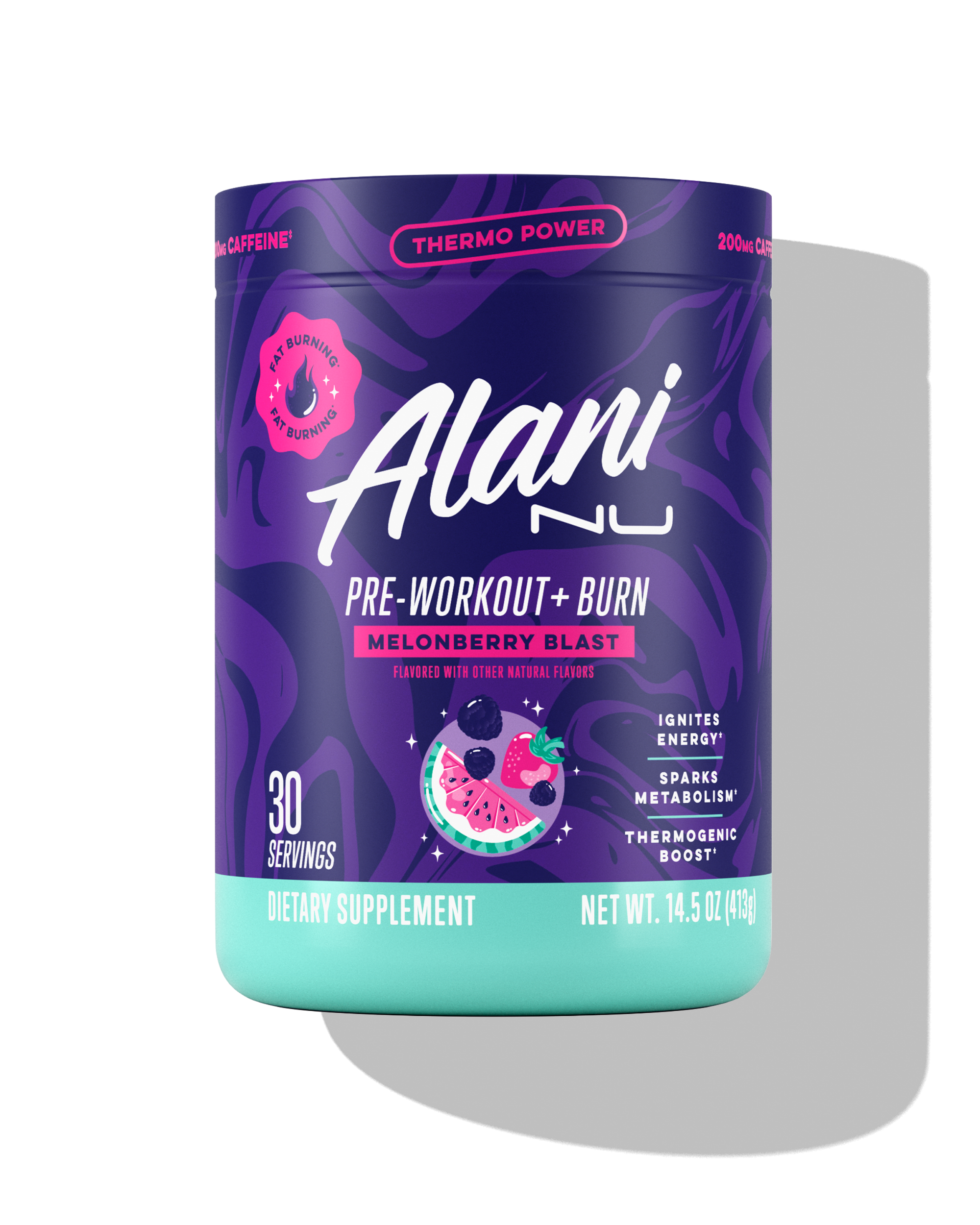 Pre-Workout+ Burn - Melonberry Blast #048PZ