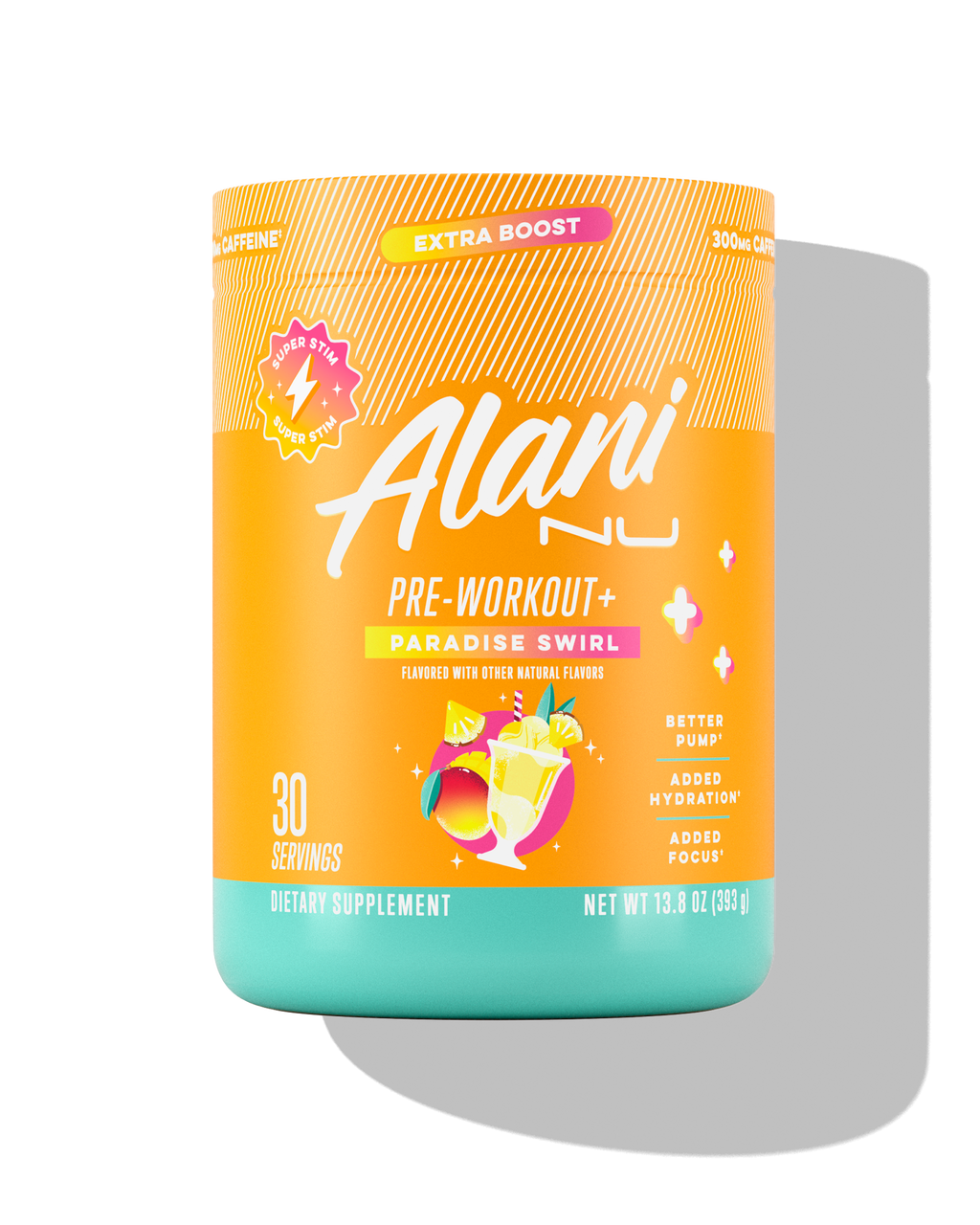 Pre-Workout+ - Paradise Swirl #060HJ