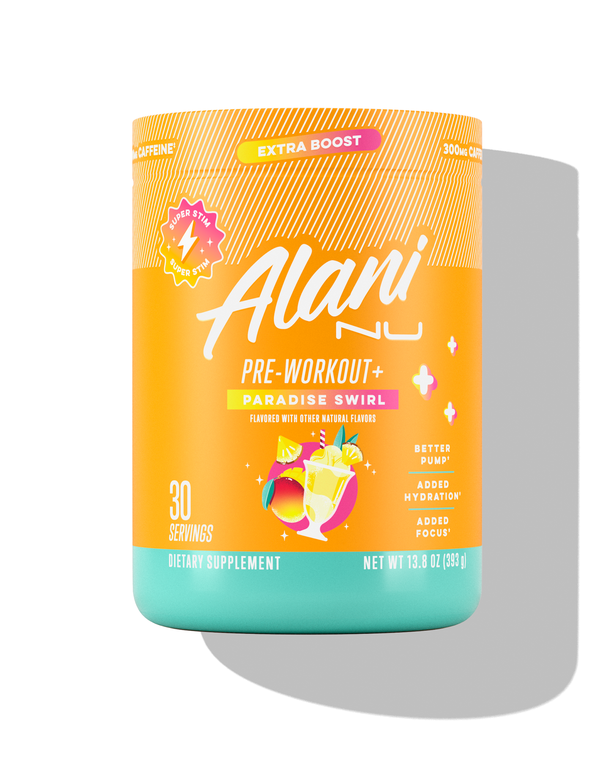 Pre-Workout+ - Paradise Swirl #060HJ