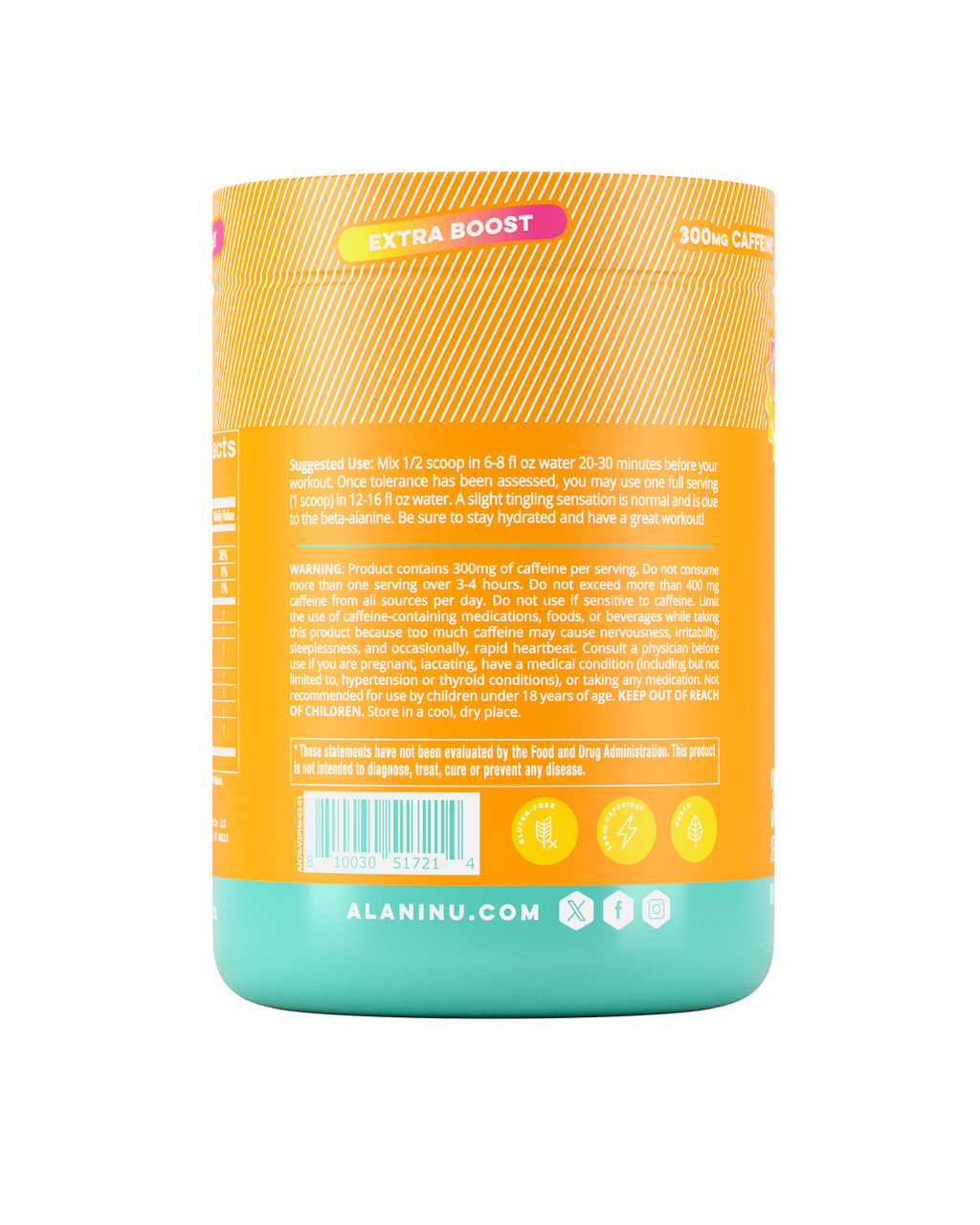 Pre-Workout+ - Paradise Swirl #060HJ