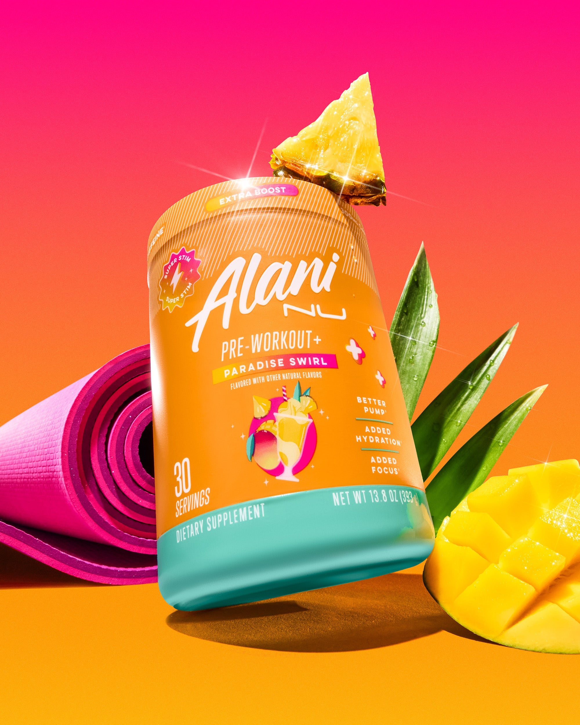 Pre-Workout+ - Paradise Swirl #060HJ