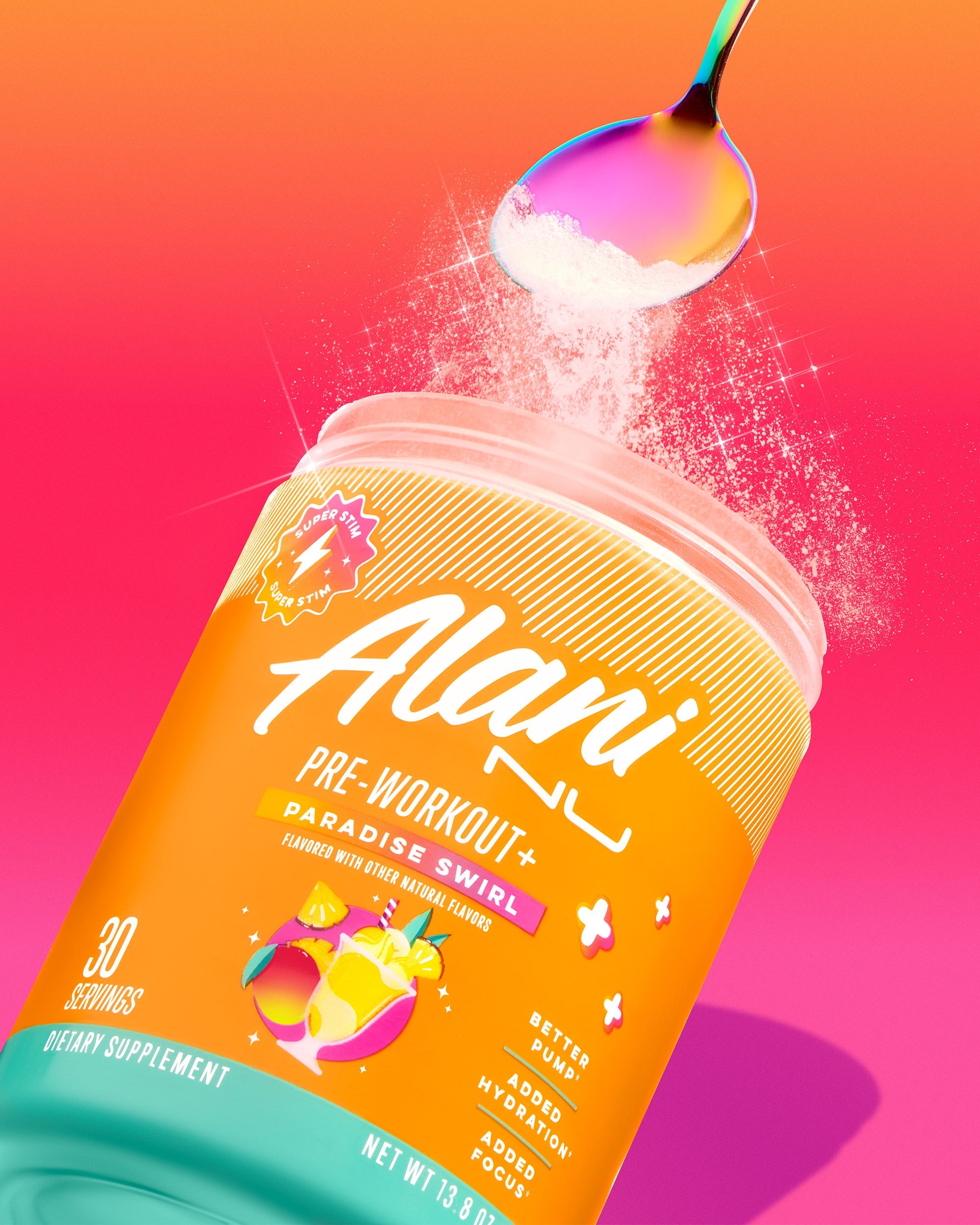 Pre-Workout+ - Paradise Swirl #060HJ