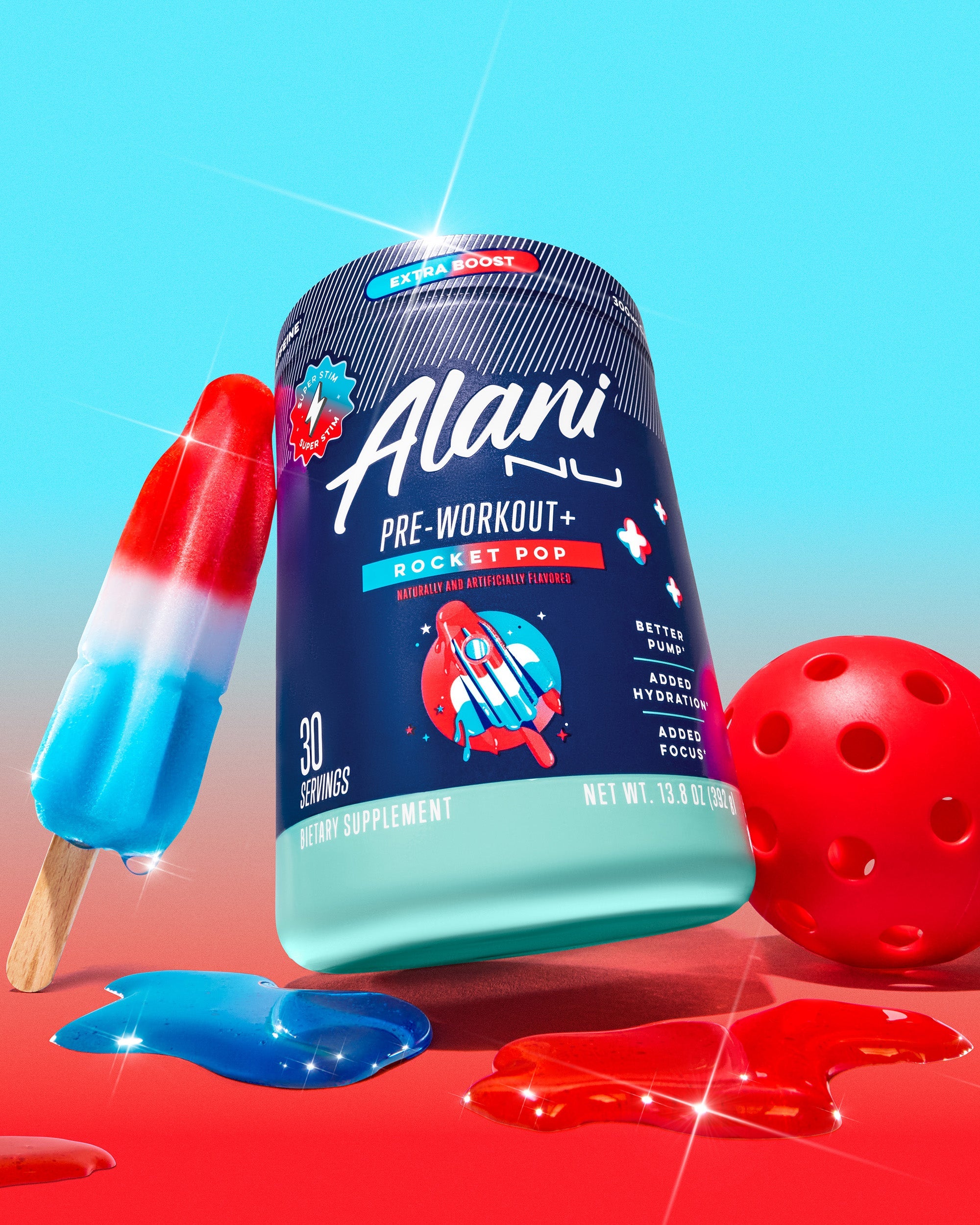 Pre-Workout+ - Rocket Pop #0615U