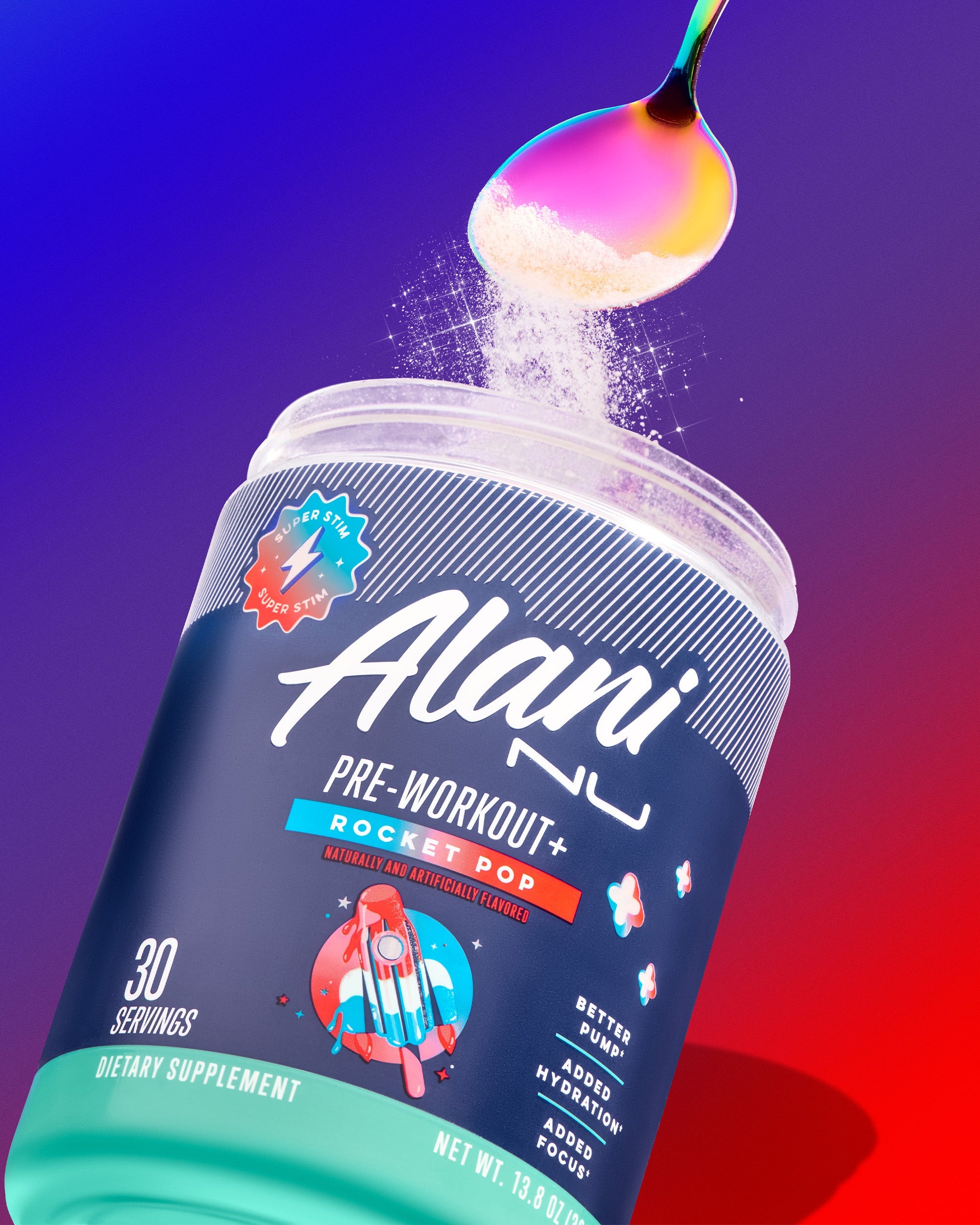 Pre-Workout+ - Rocket Pop #0615U