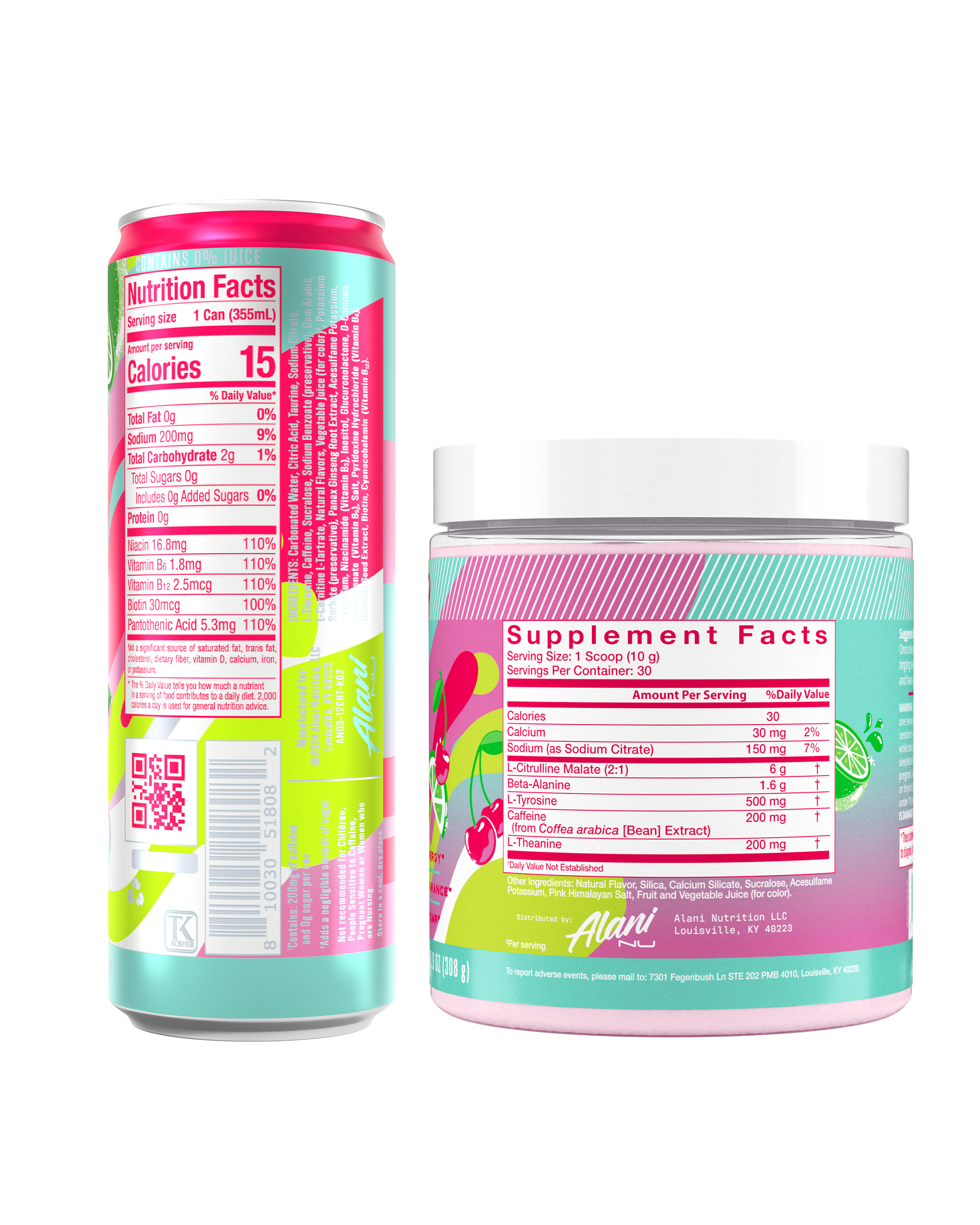 Energy Drink & Pre-Workout - Cherry Twist #026EL