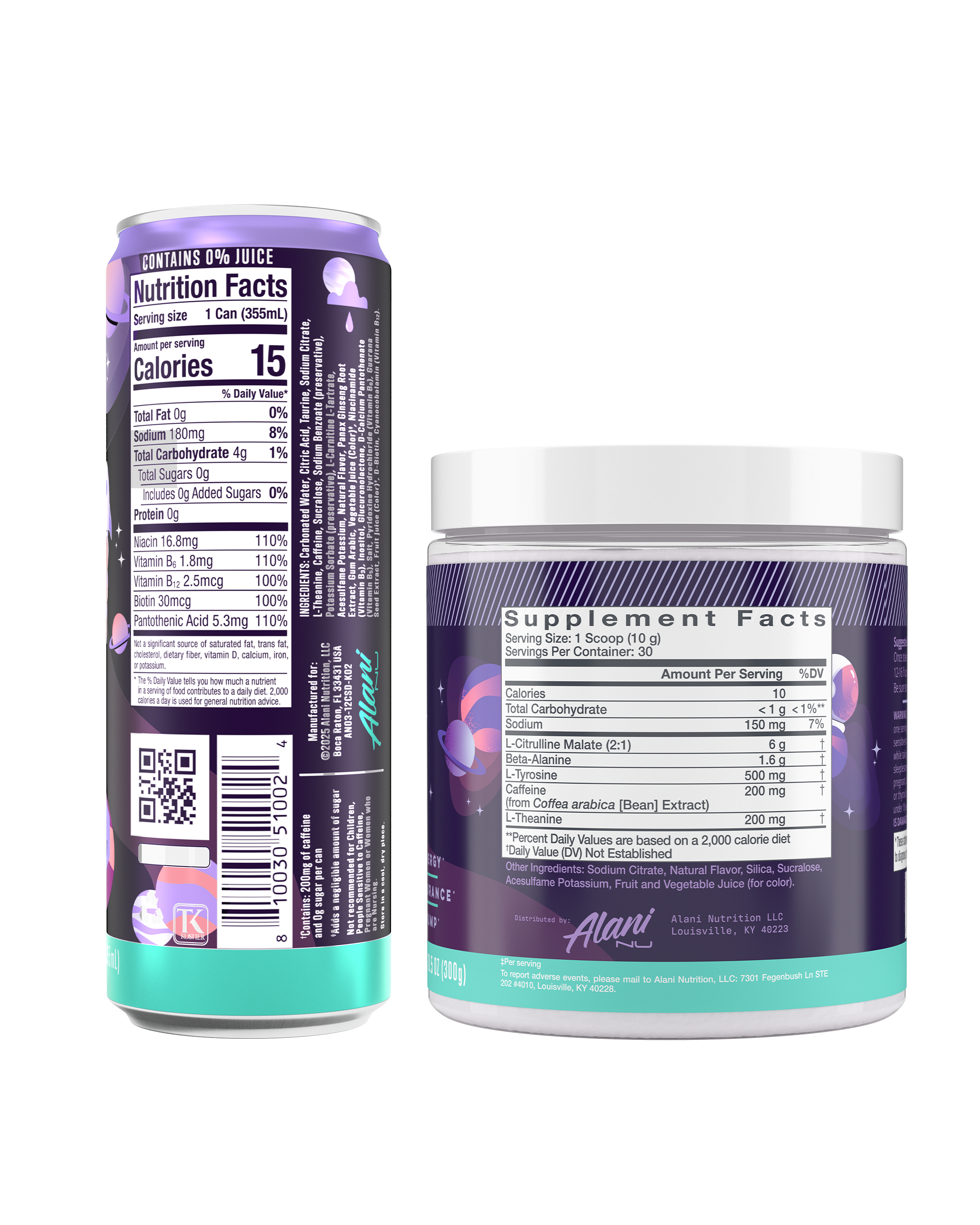 Energy Drink & Pre-Workout - Cosmic Stardust #018WC