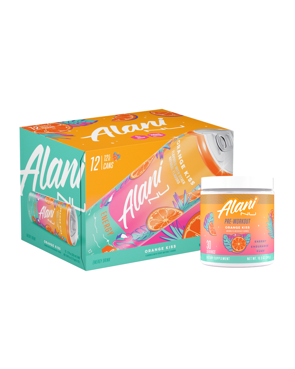 Energy Drink & Pre-Workout - Orange Kiss #020H5