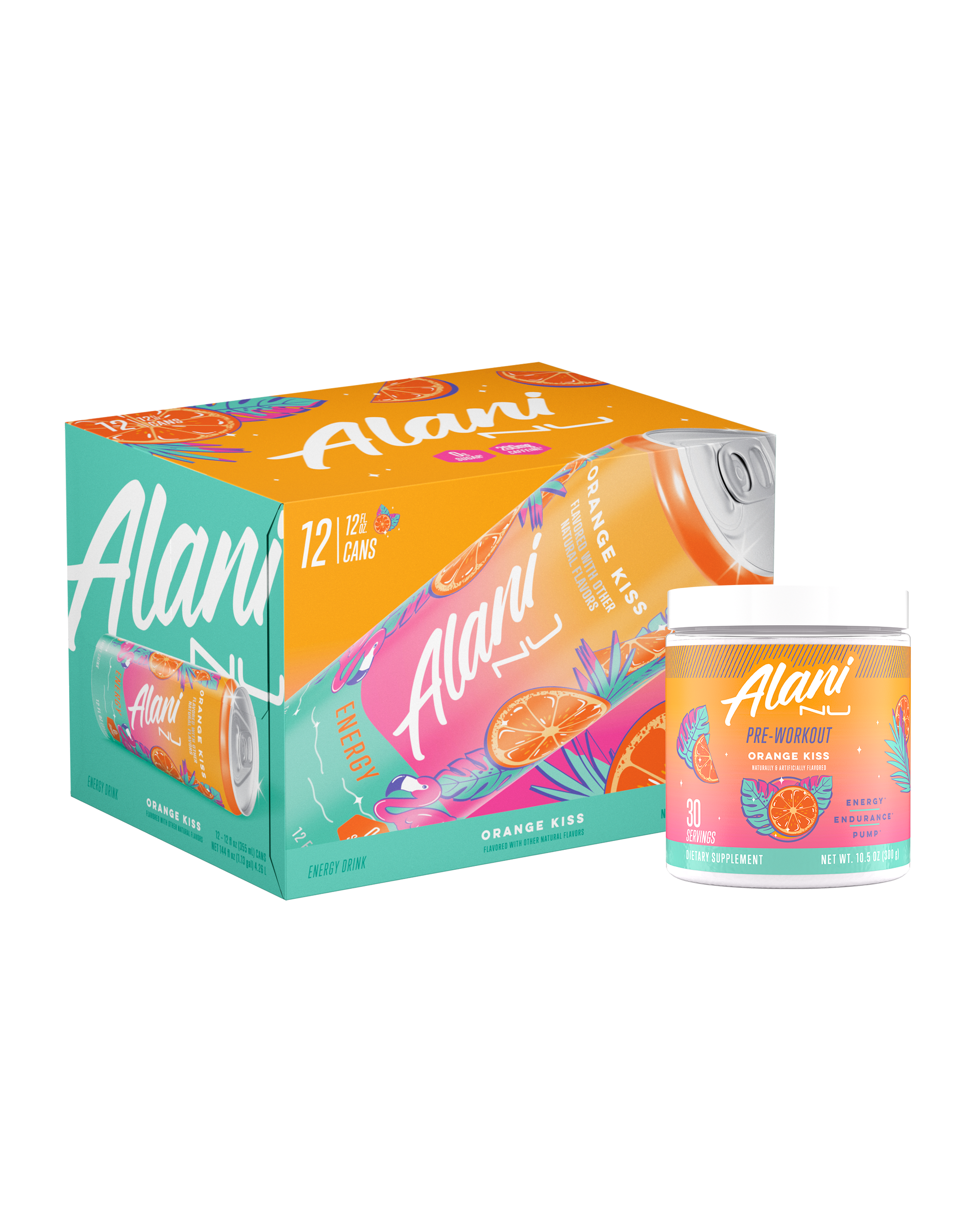 Energy Drink & Pre-Workout - Orange Kiss #020H5