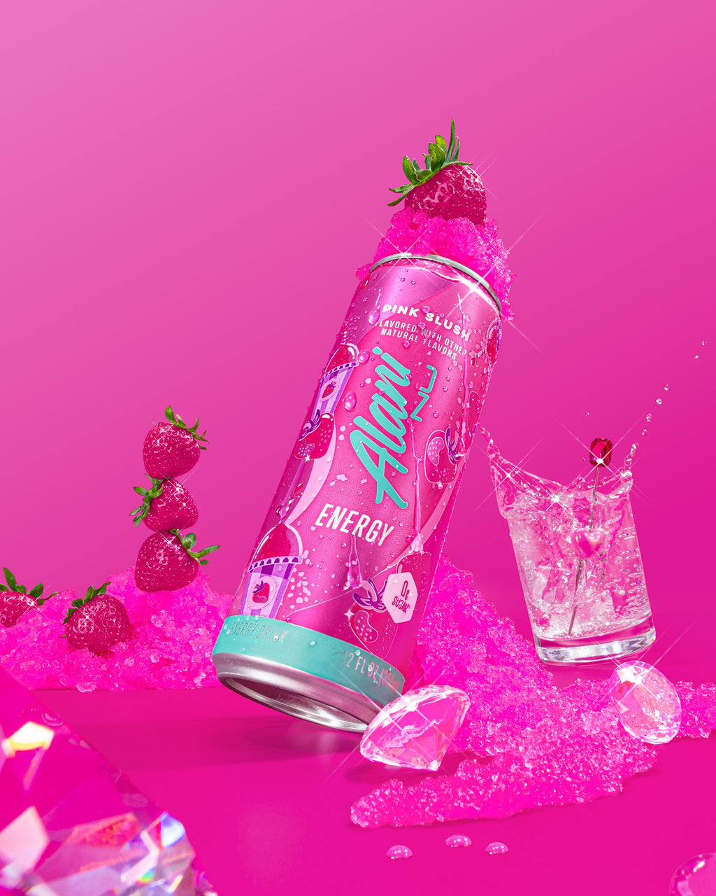 Energy Drink & Pre-Workout - Pink Slush #021GJ