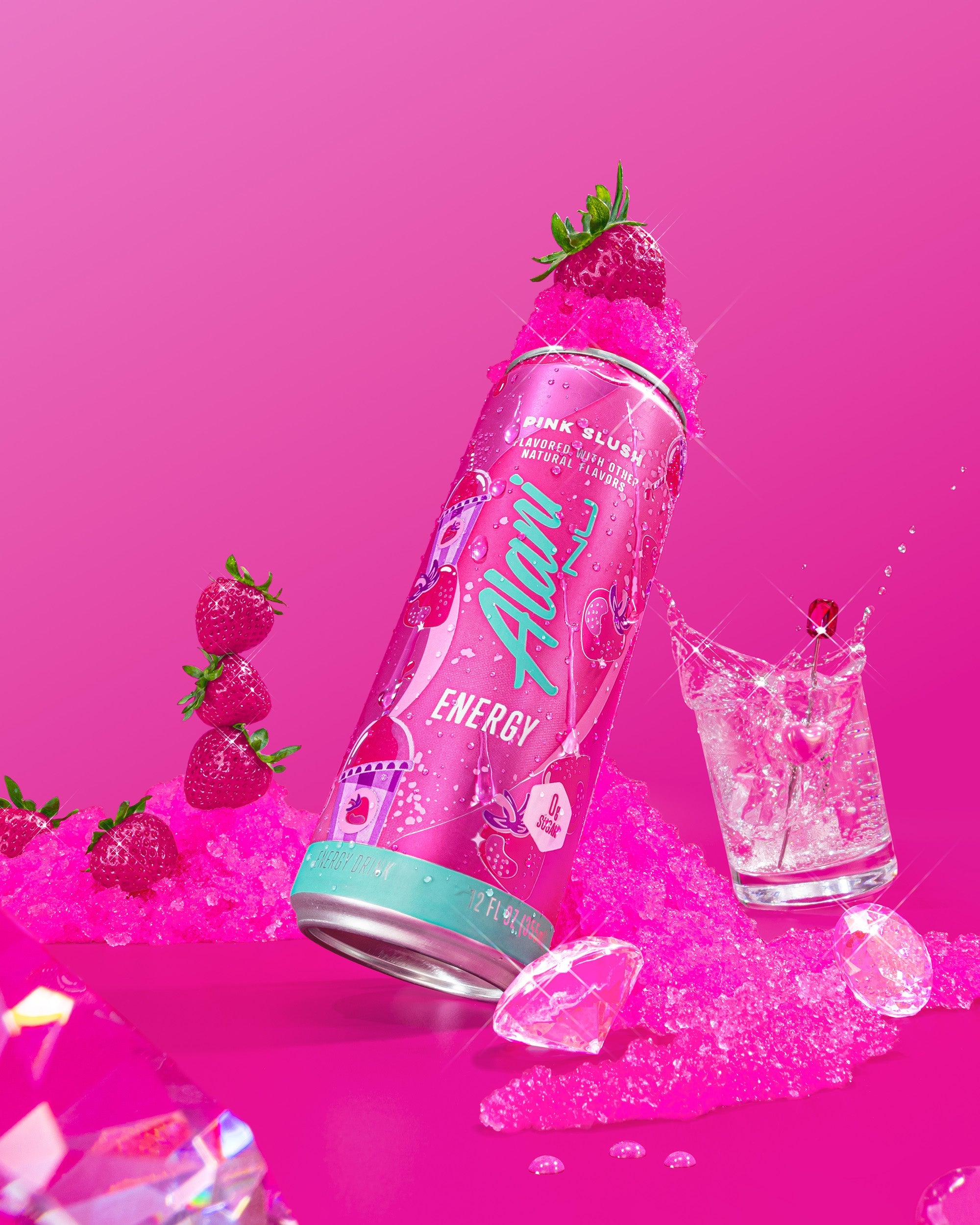 Energy Drink & Pre-Workout - Pink Slush #021GJ