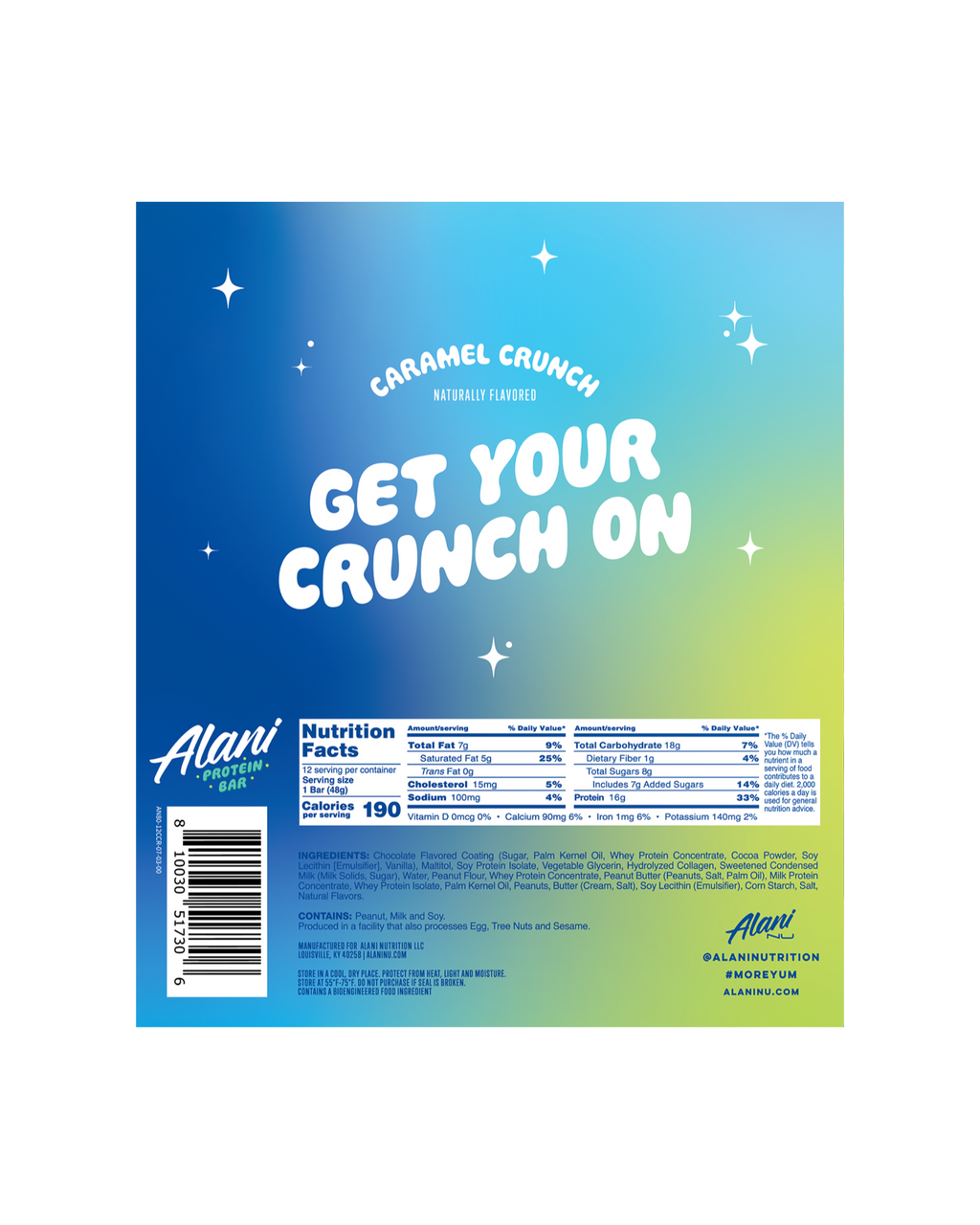 Protein Bar - Caramel Crunch #063NR