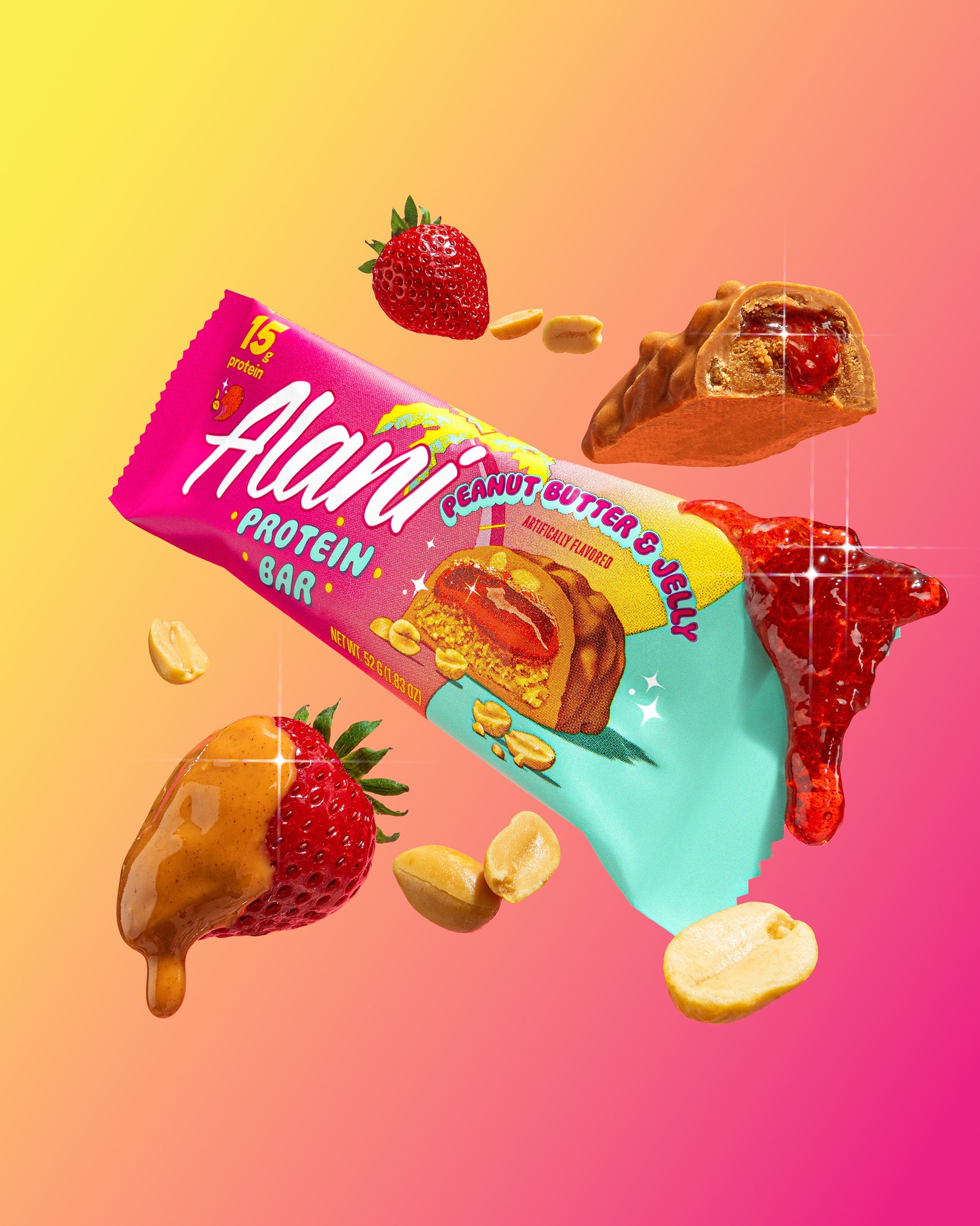 Protein Bar - Peanut Butter & Jelly #066AP
