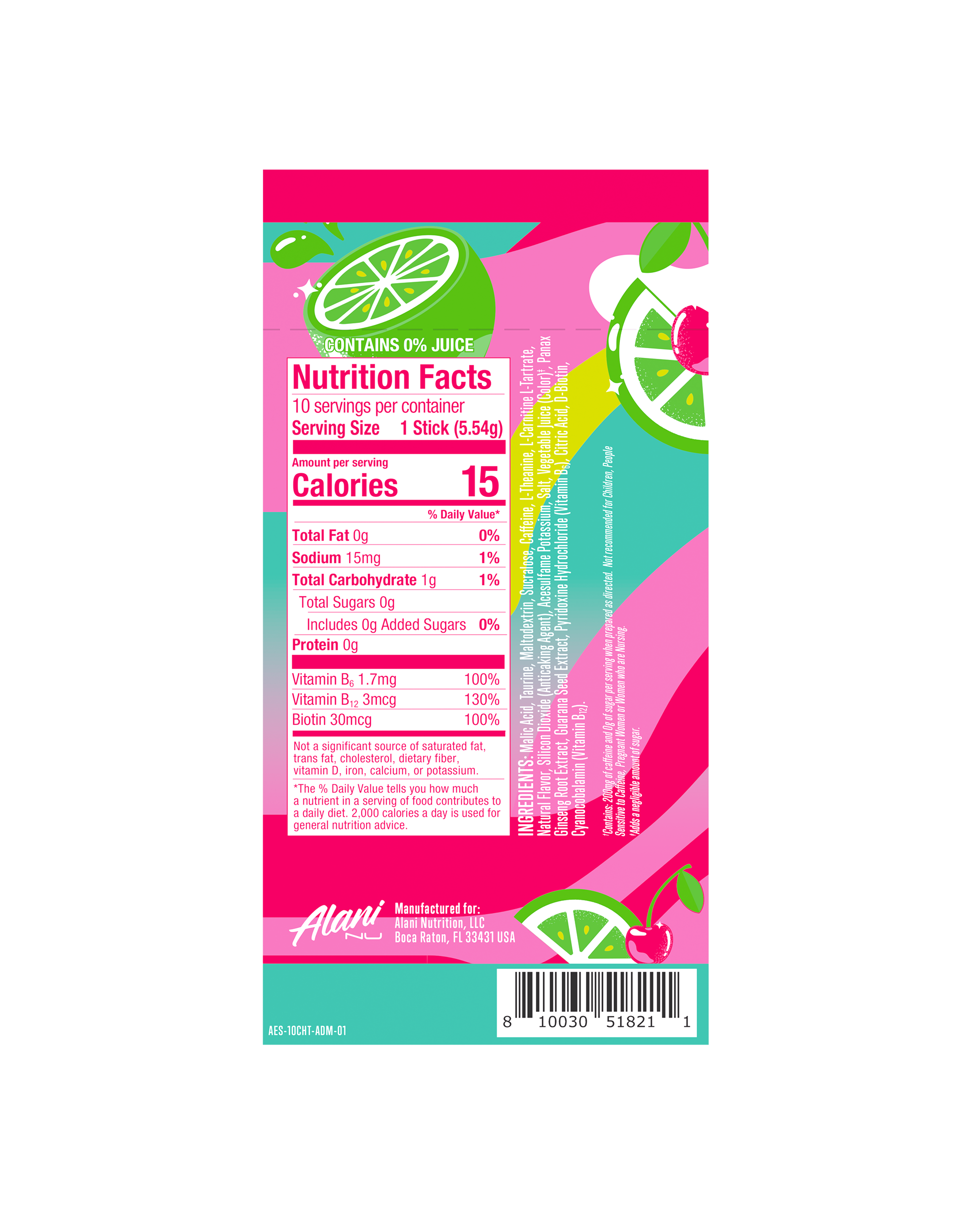Energy Sticks - Cherry Twist #029Z0