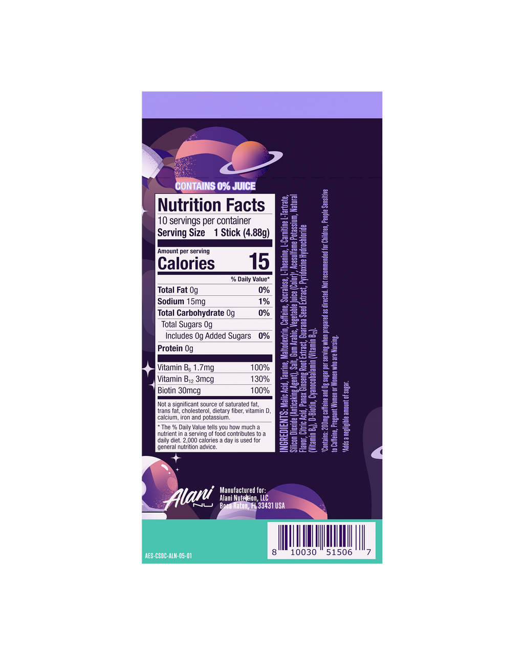 Energy Sticks - Cosmic Stardust #0305Z