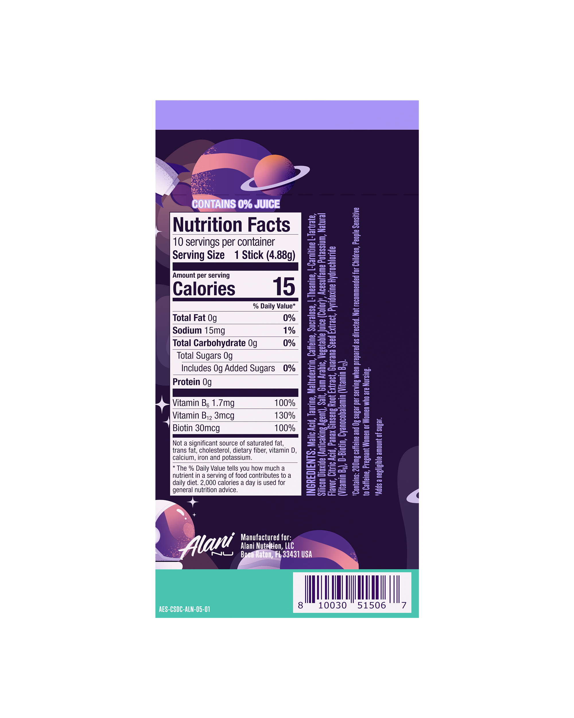 Energy Sticks - Cosmic Stardust #0305Z