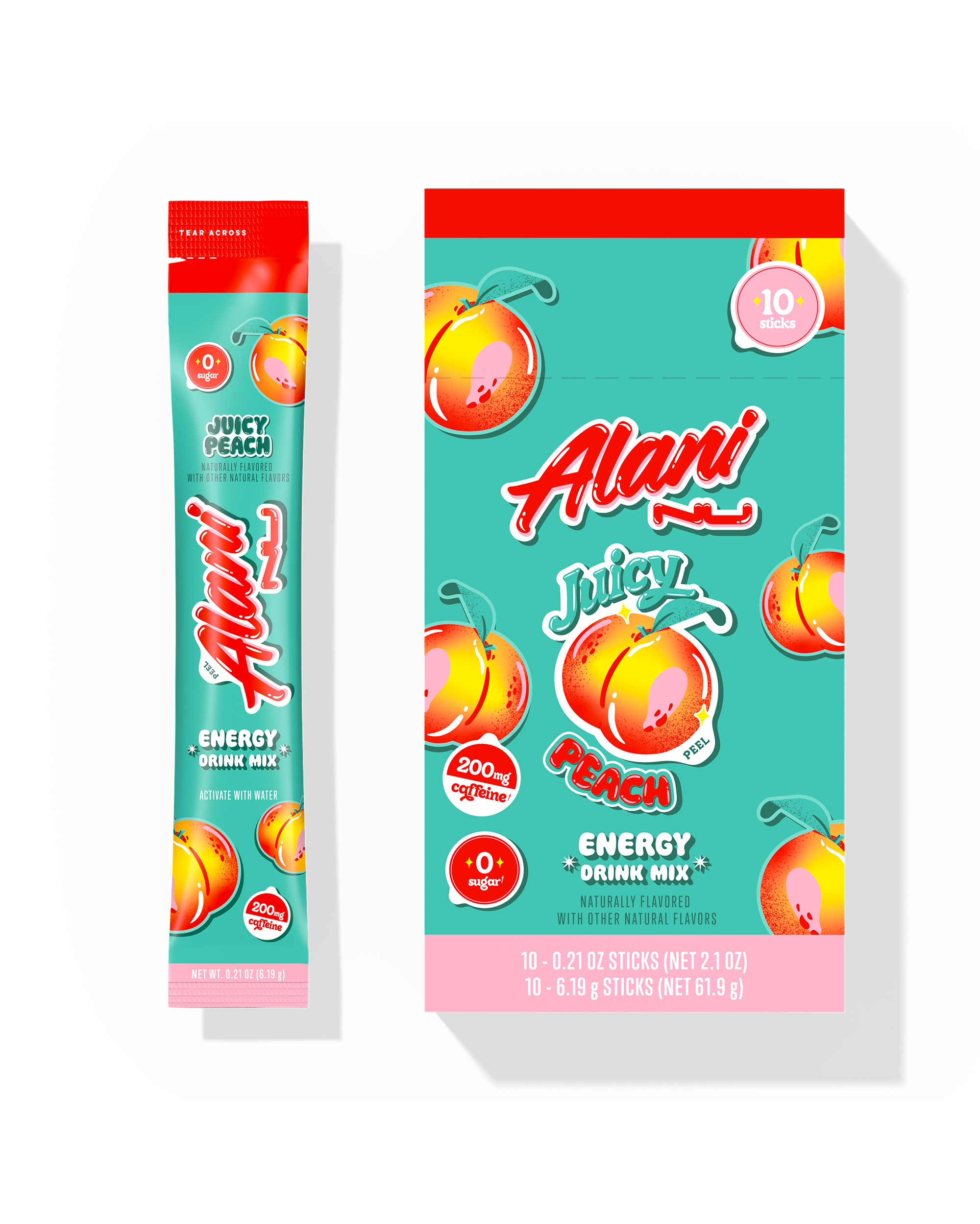 Energy Sticks - Juicy Peach #0334H