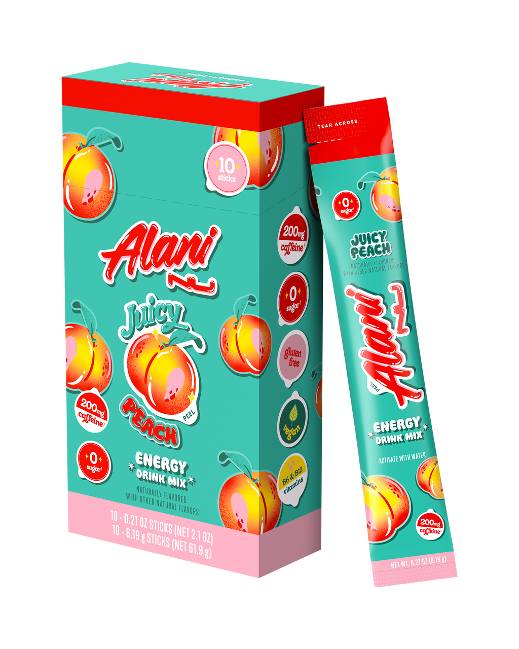 Energy Sticks - Juicy Peach #0334H