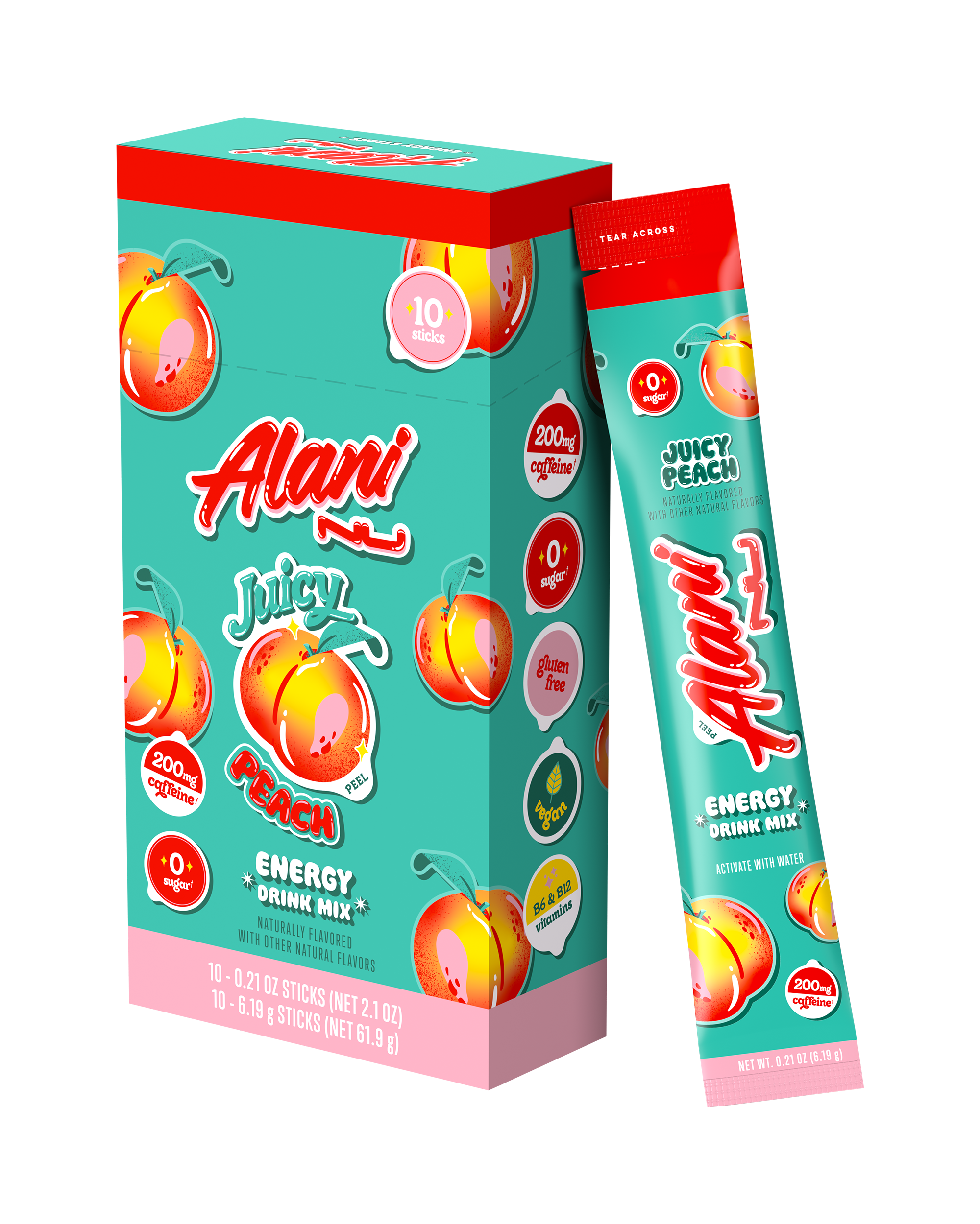 Energy Sticks - Juicy Peach #0334H