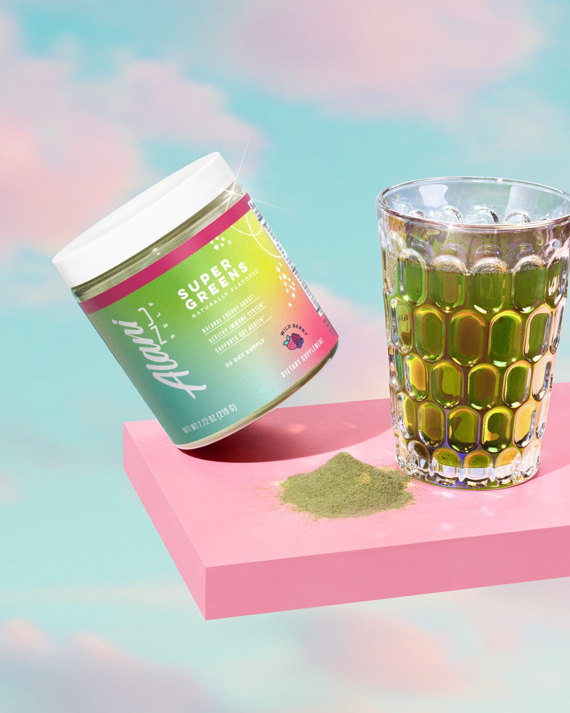 Super Greens - Wild Berry #0681L