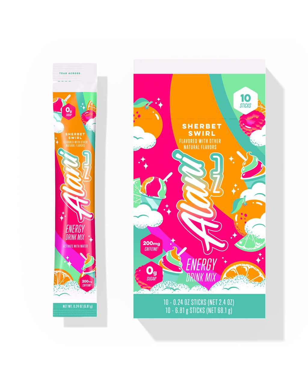 Energy Sticks - Sherbet Swirl #036MR