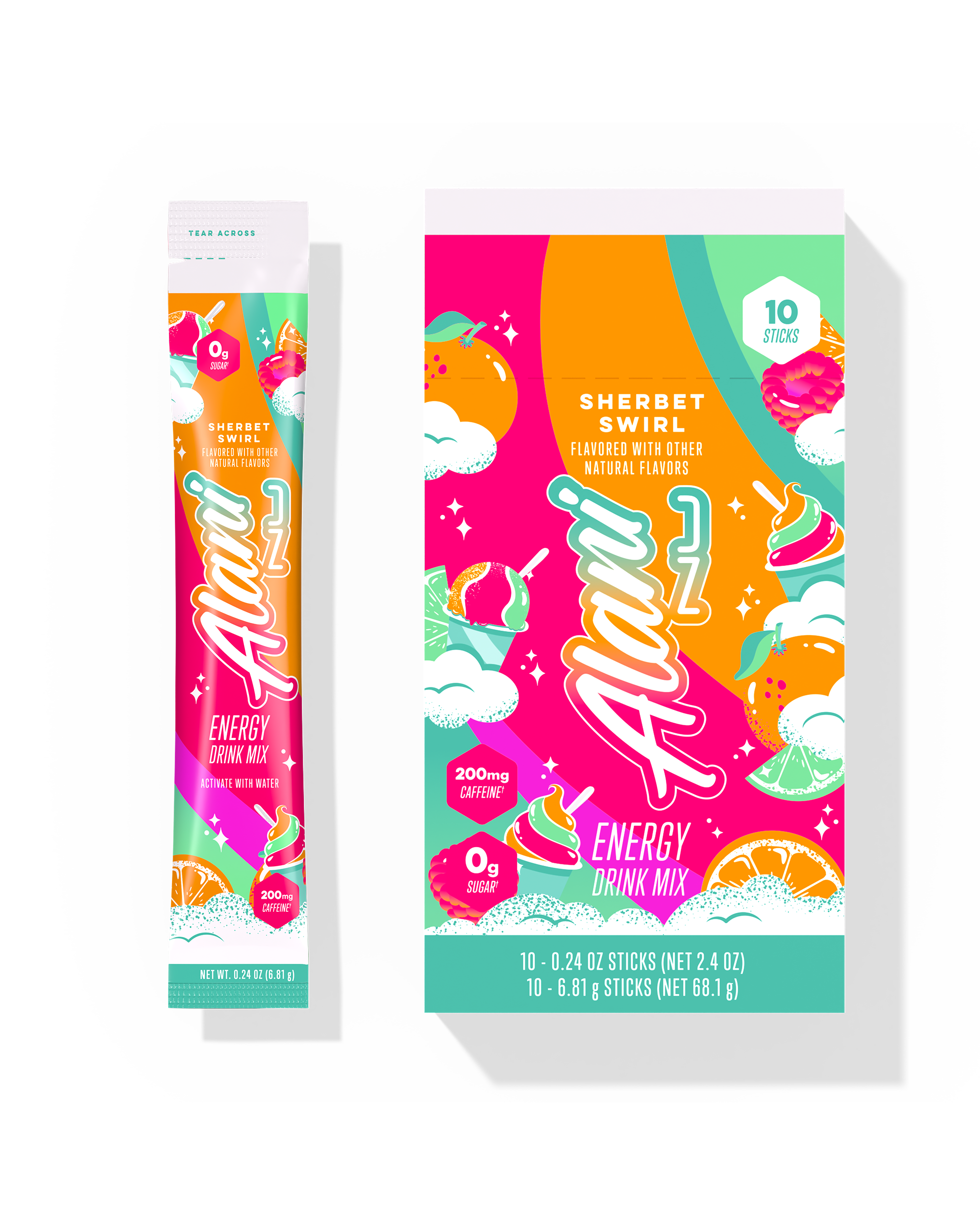 Energy Sticks - Sherbet Swirl #036MR
