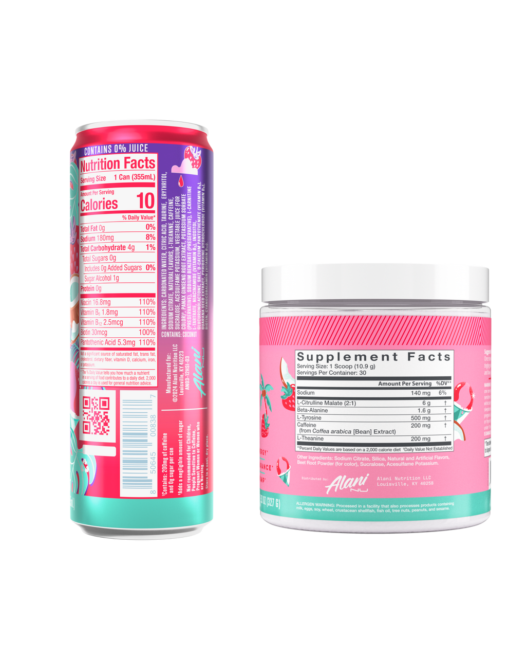 Energy Drink & Pre-Workout - Hawaiian Shaved Ice #019I8
