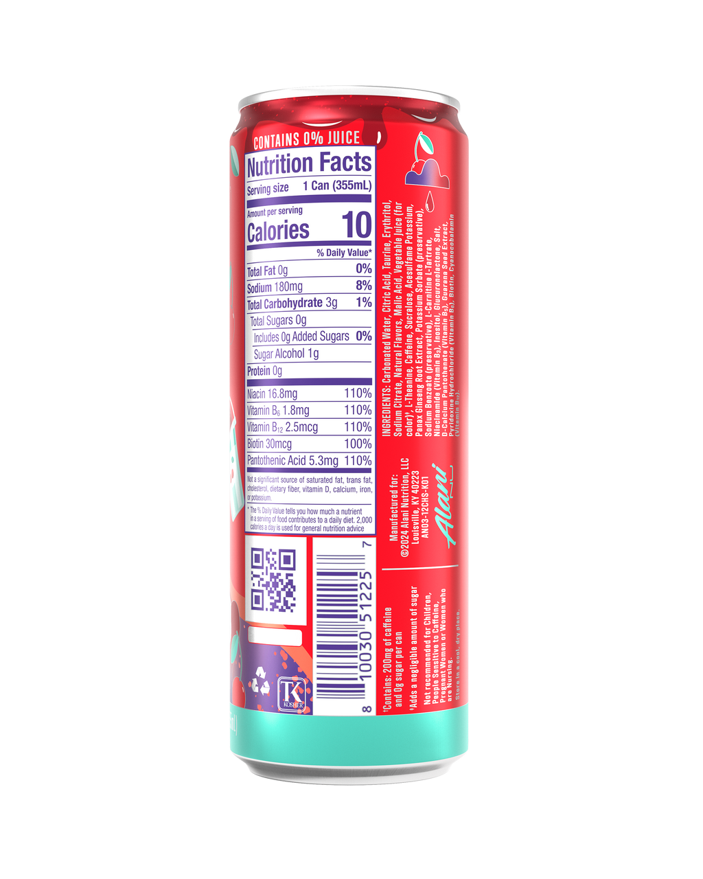Energy Drink - Cherry Slush #008UB