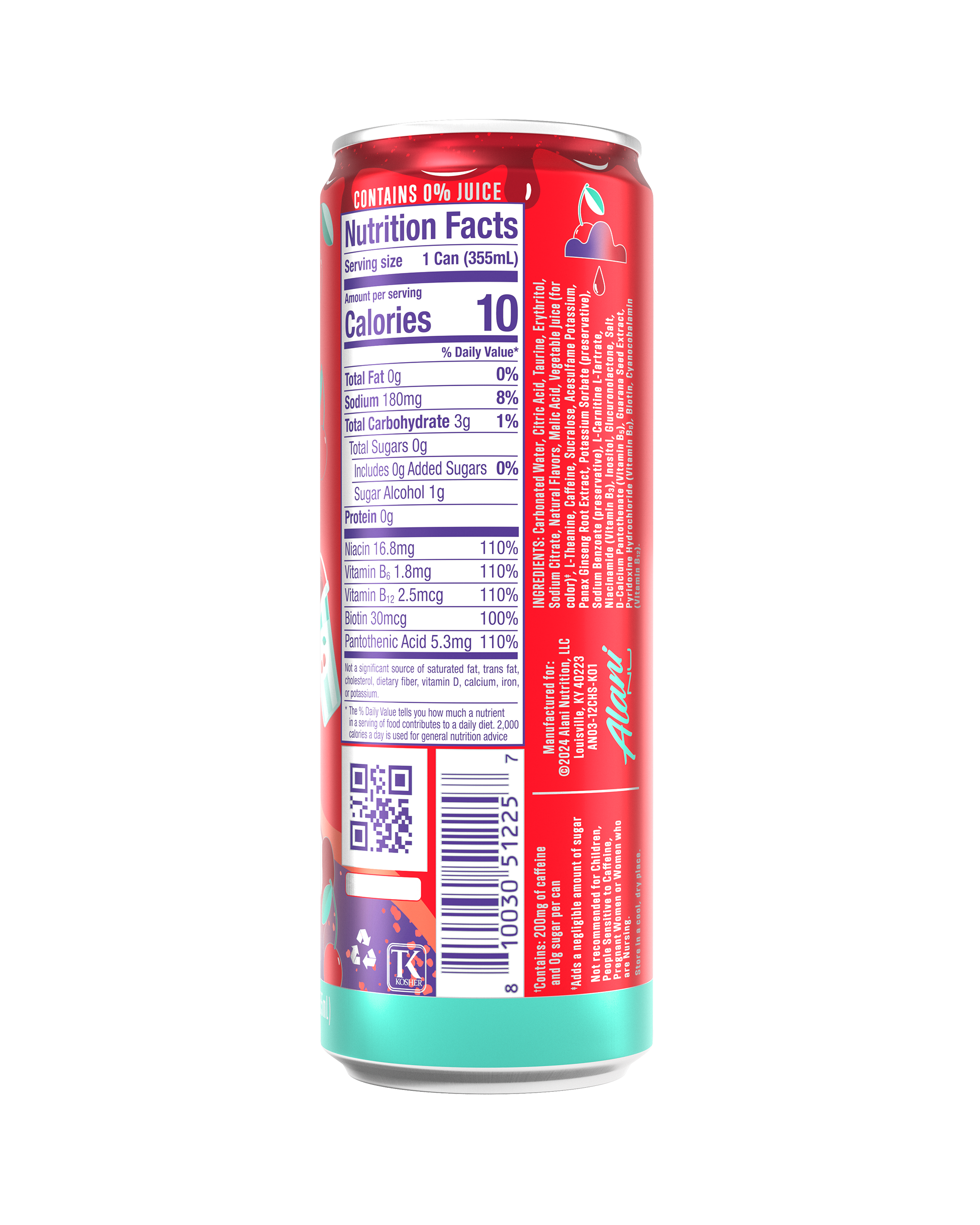 Energy Drink - Cherry Slush #008UB