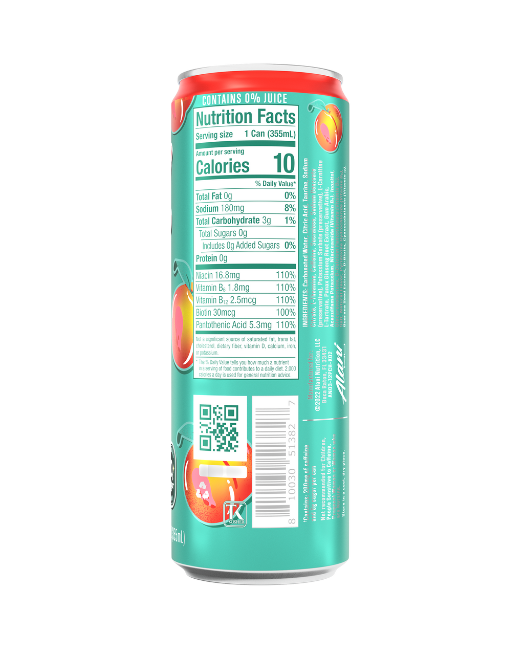 Energy Drink - Juicy Peach #0151Q