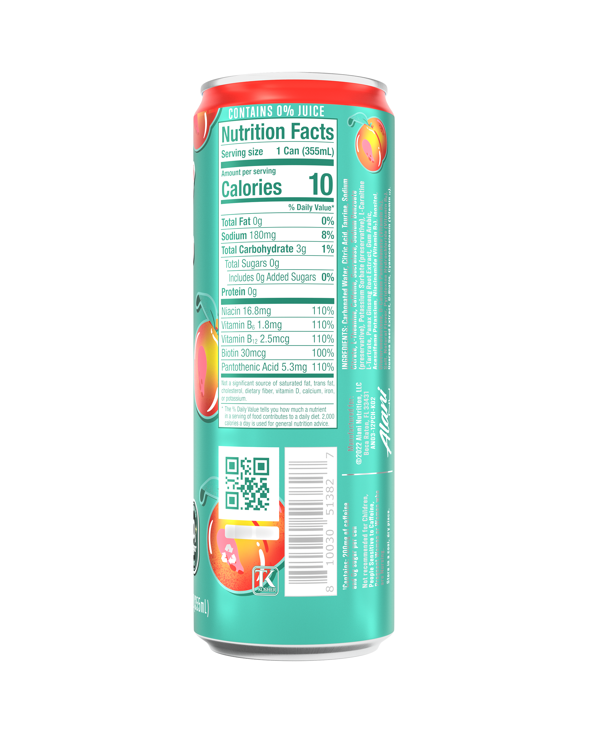 Energy Drink - Juicy Peach #0151Q