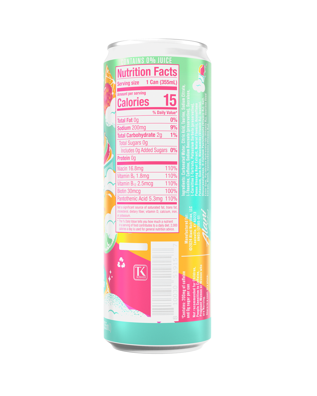 Energy Drink - Sherbet Swirl #0228L
