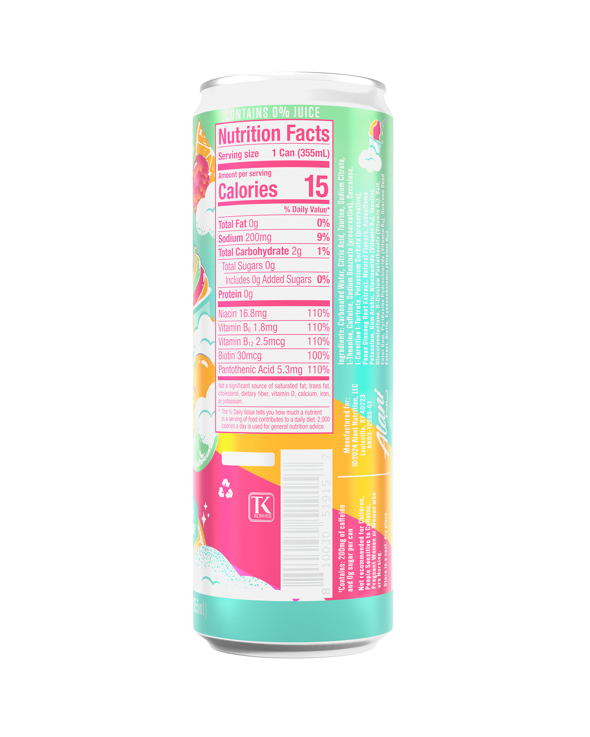 Energy Drink - Sherbet Swirl #0228L